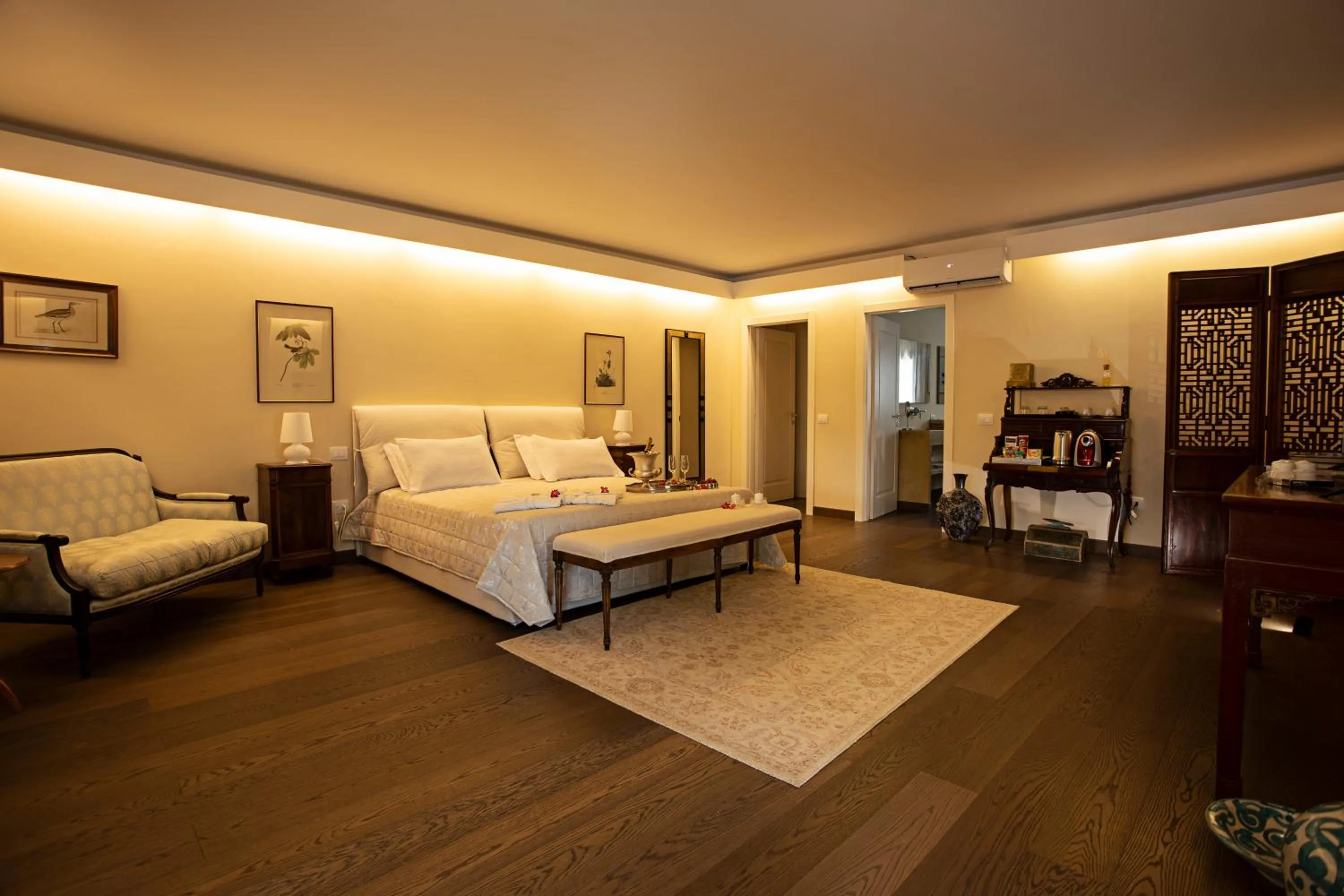 Bed in Beija Flor Exclusive Hotel & Spa