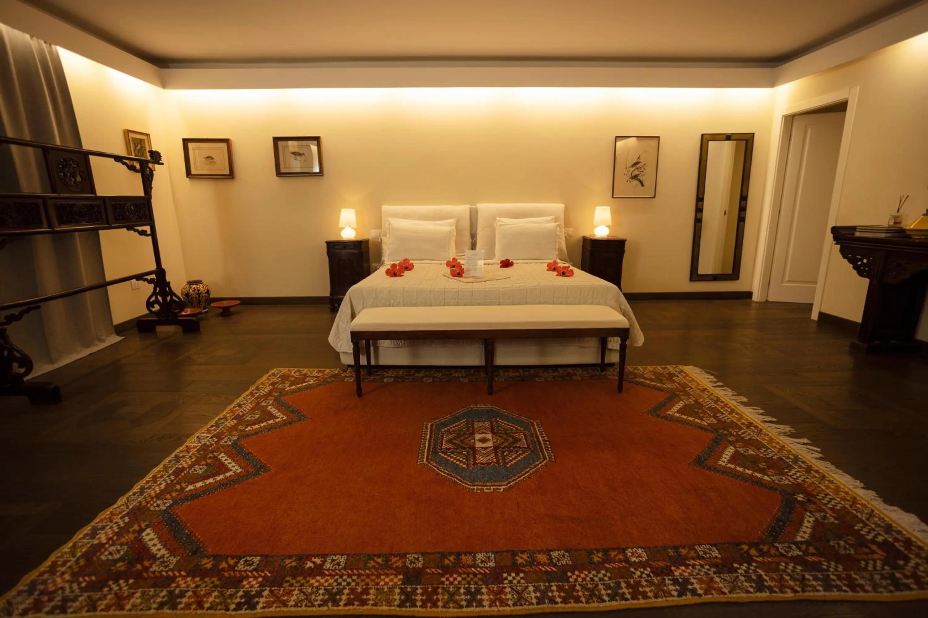 Bed in Beija Flor Exclusive Hotel & Spa