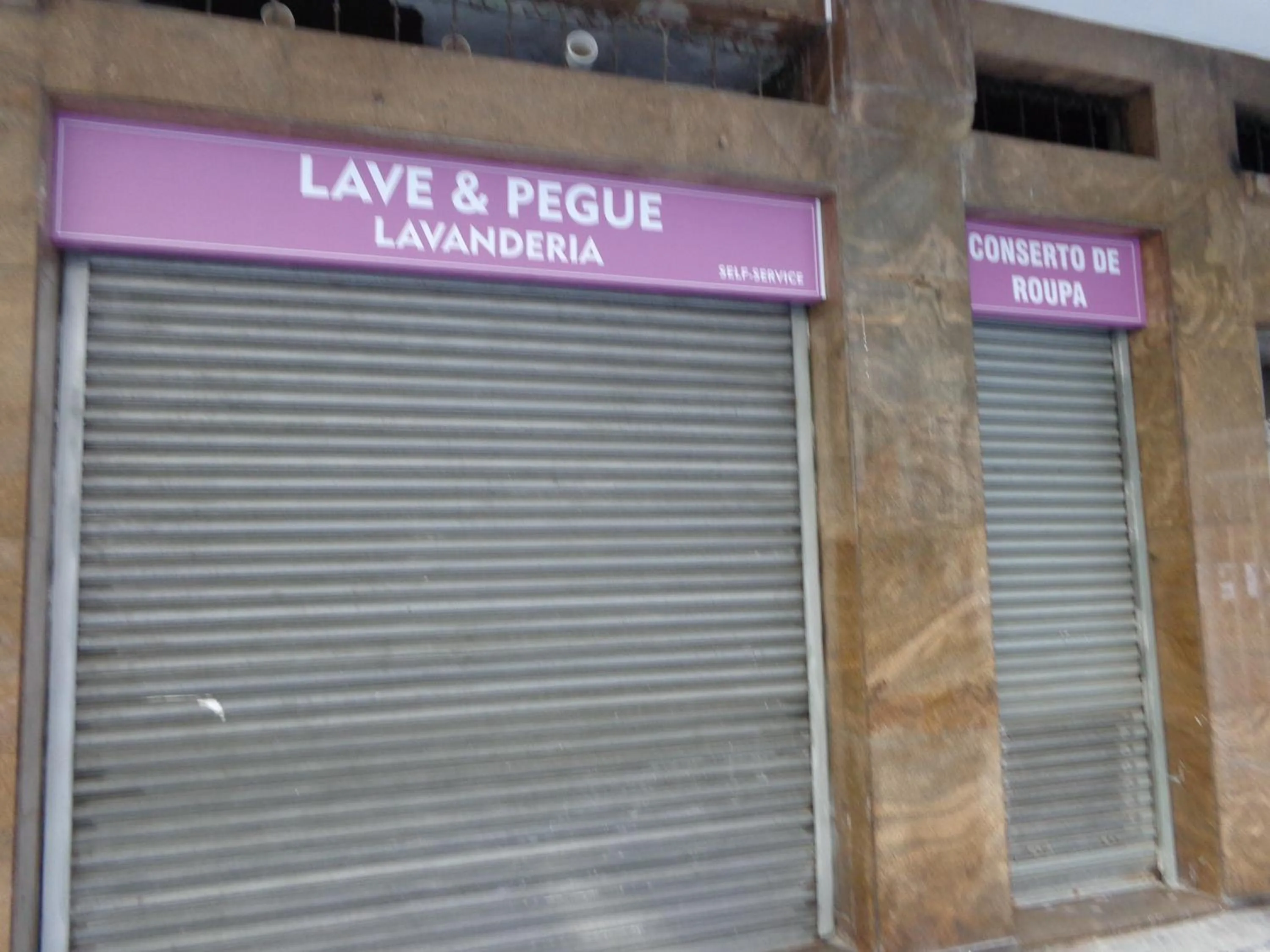 laundry in Copacabana Praia Rio