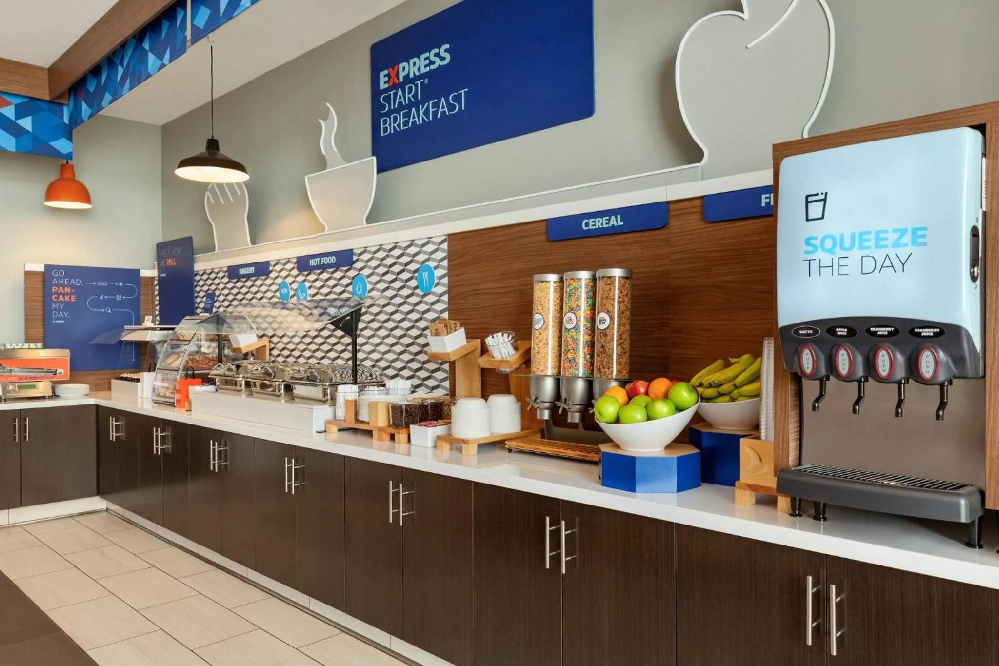 Breakfast in Holiday Inn Express- West Sacramento by IHG