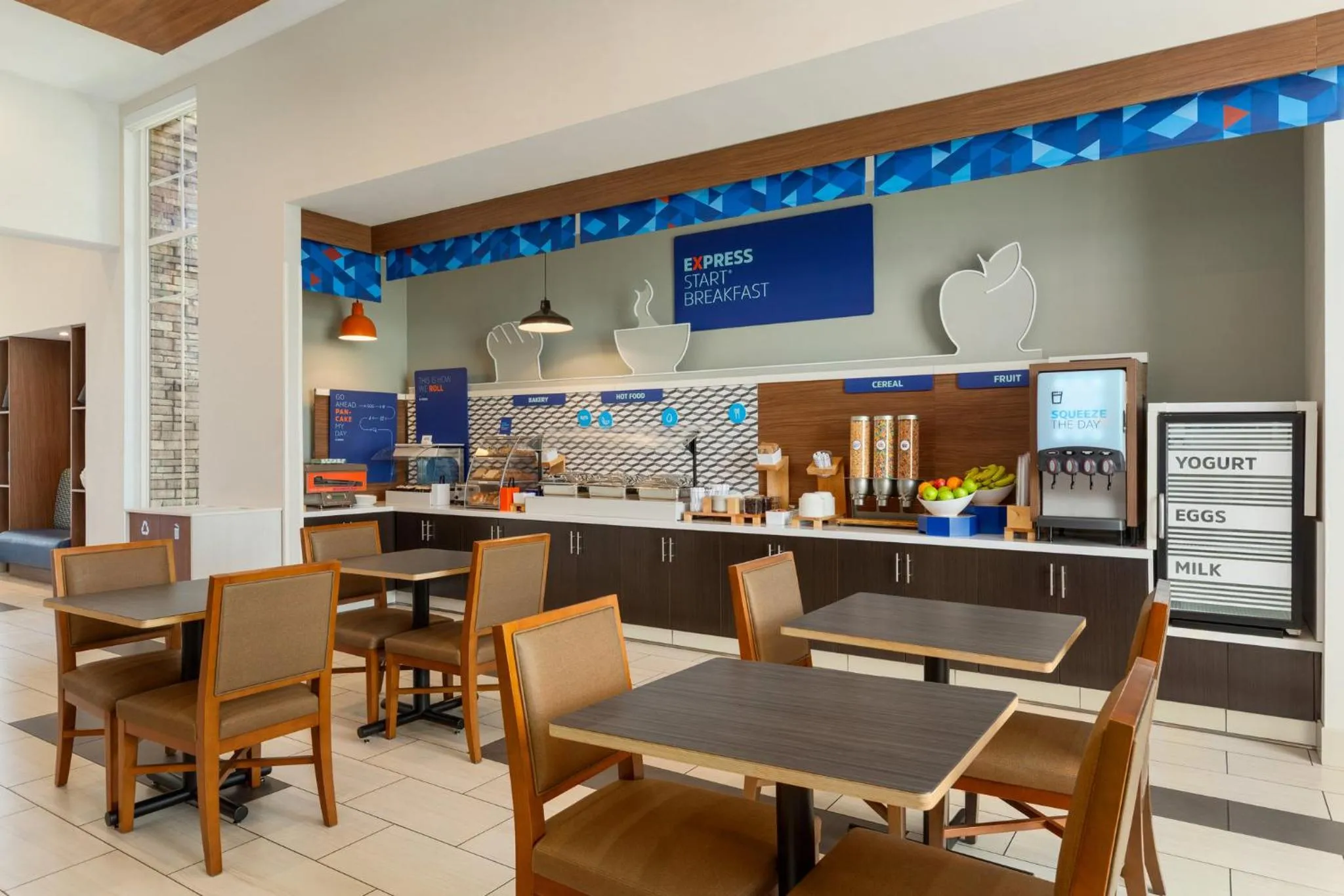 Breakfast in Holiday Inn Express- West Sacramento by IHG