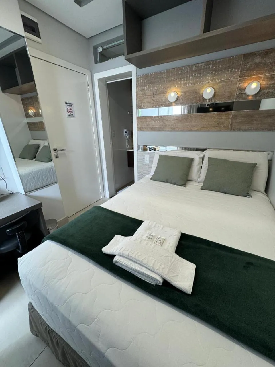 Bed in Hotel Imperatriz Premium