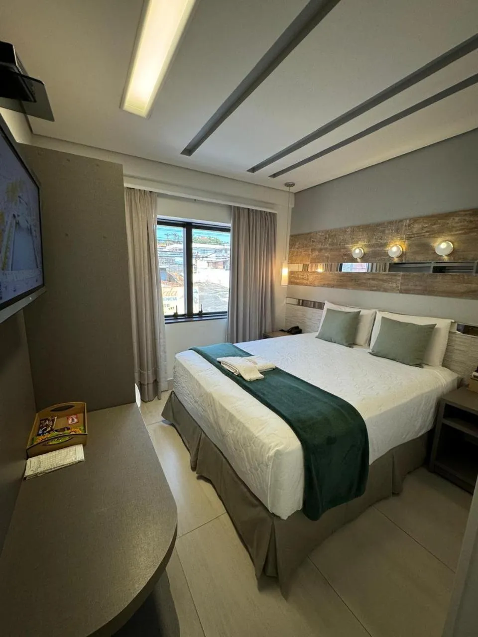 Bed in Hotel Imperatriz Premium