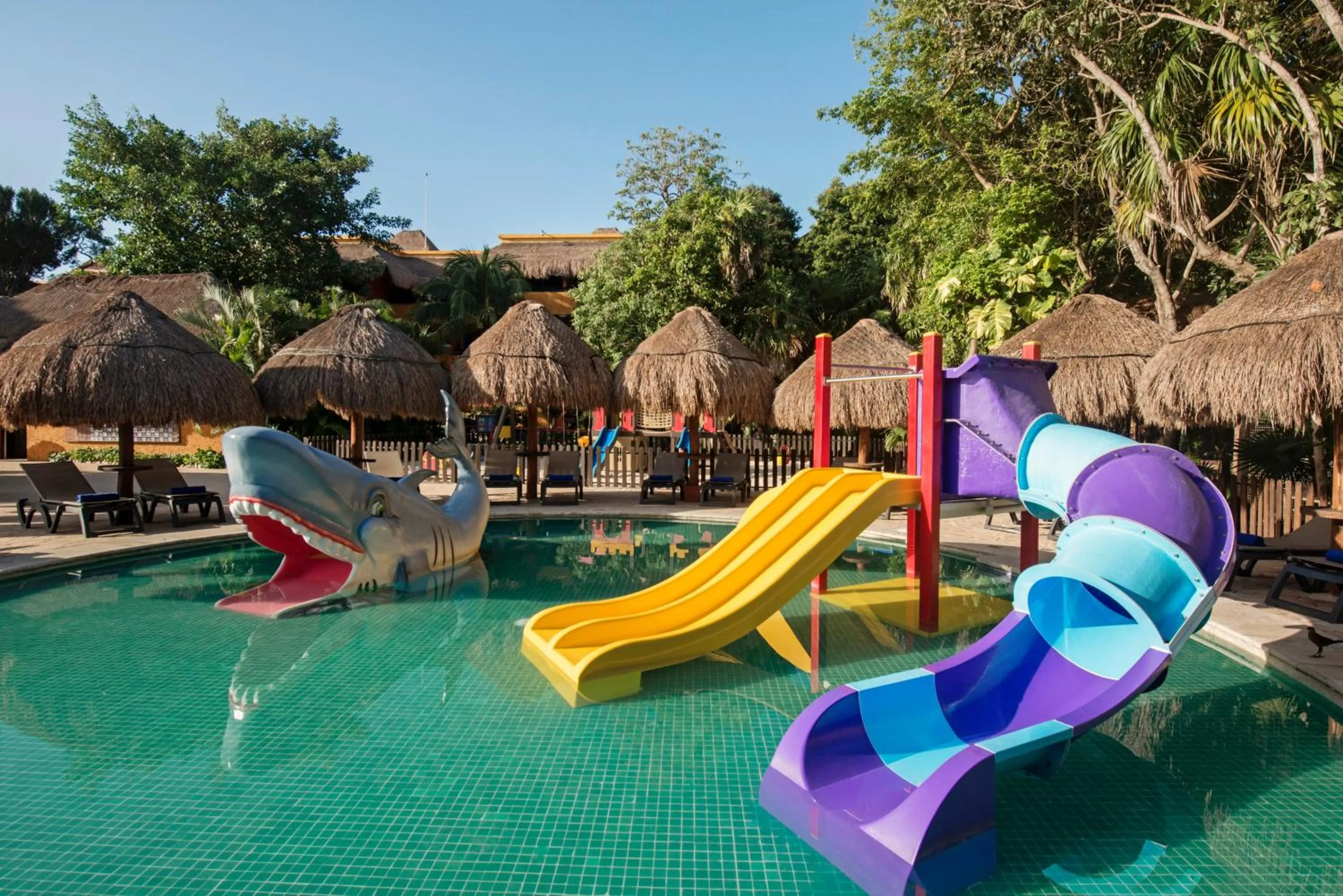 Aqua park in Iberostar Waves Tucan - All Inclusive