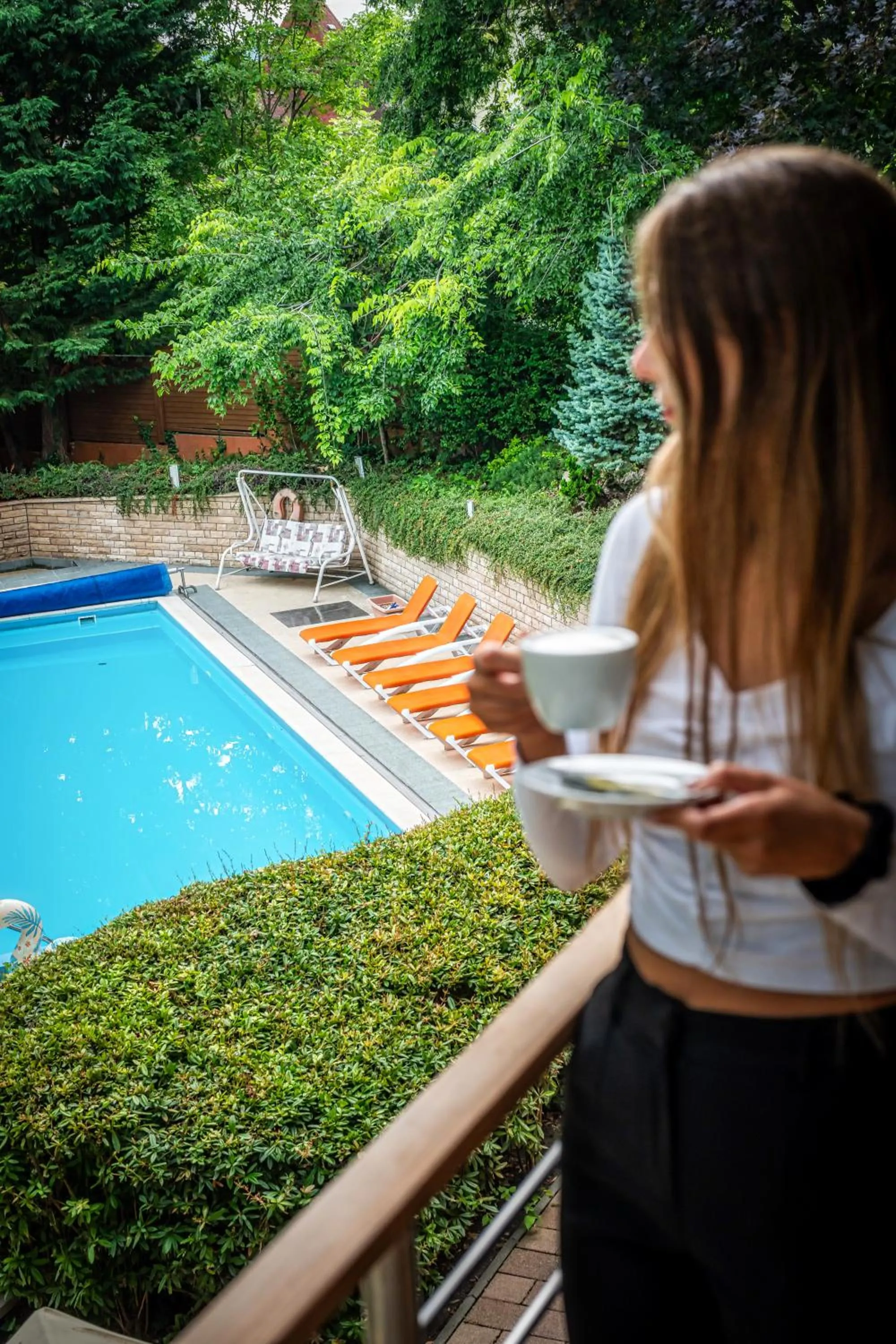 Swimming pool in Hotel Villa Pax