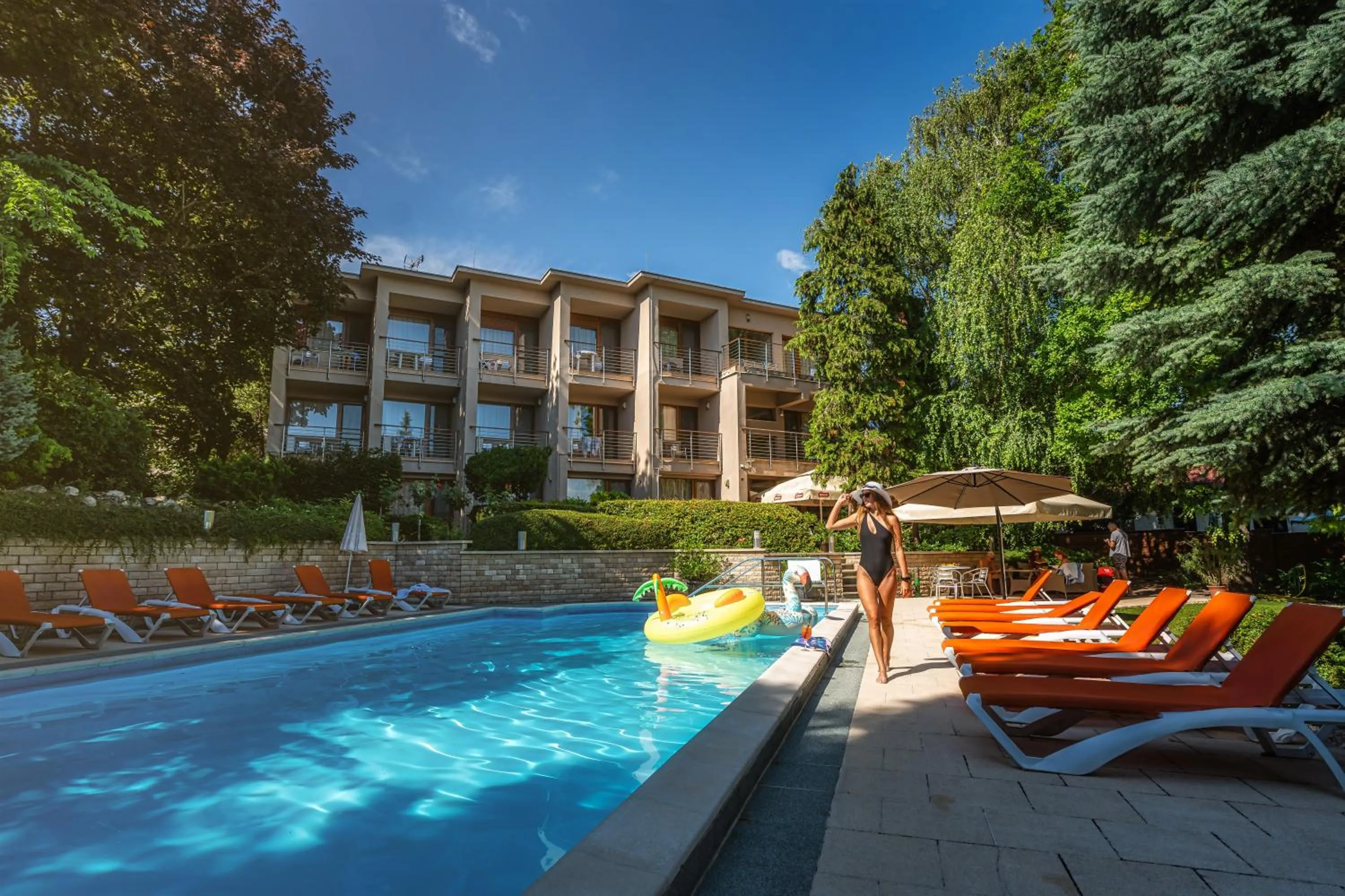 Property building in Hotel Villa Pax