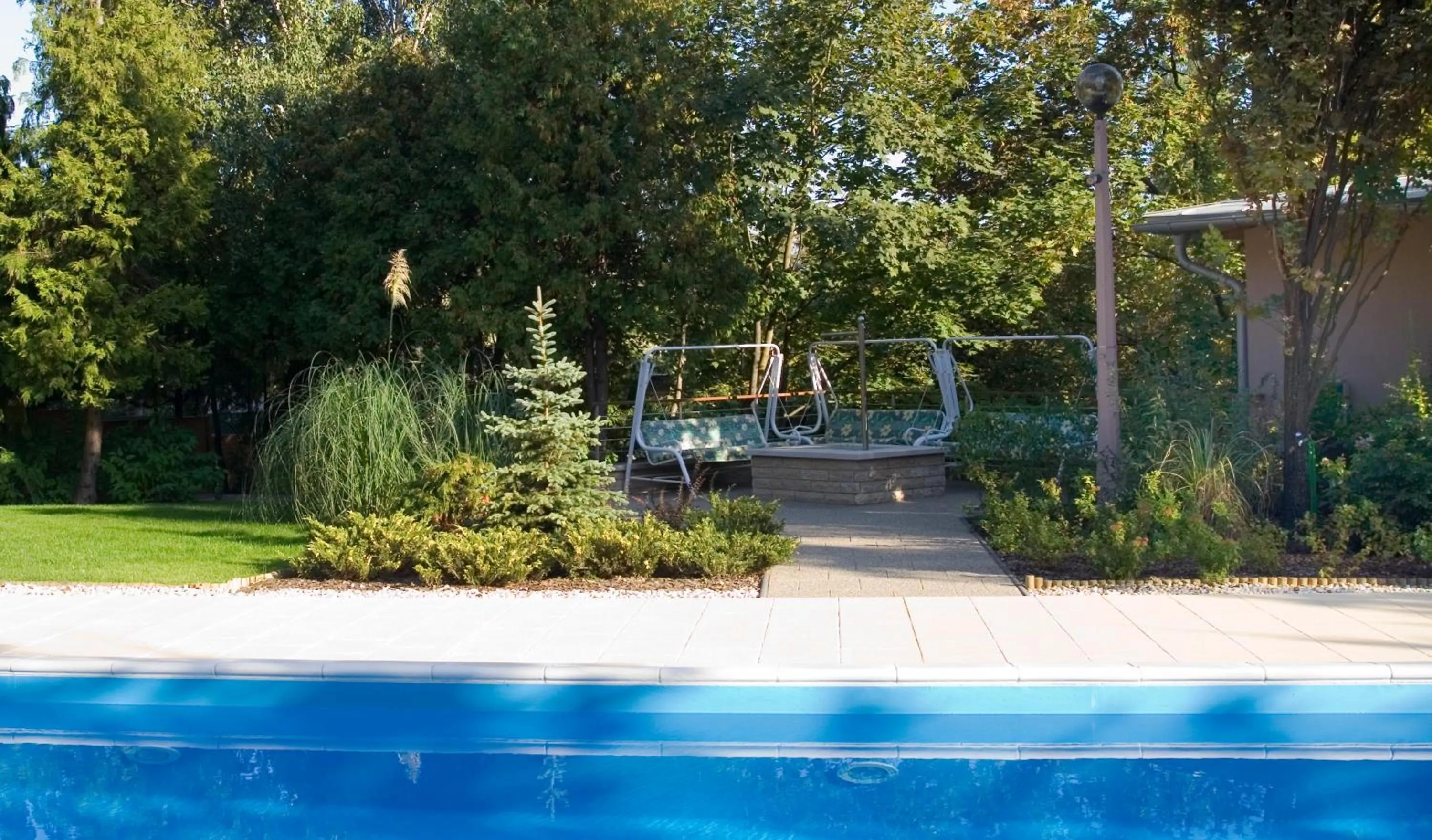 BBQ facilities in Hotel Villa Pax