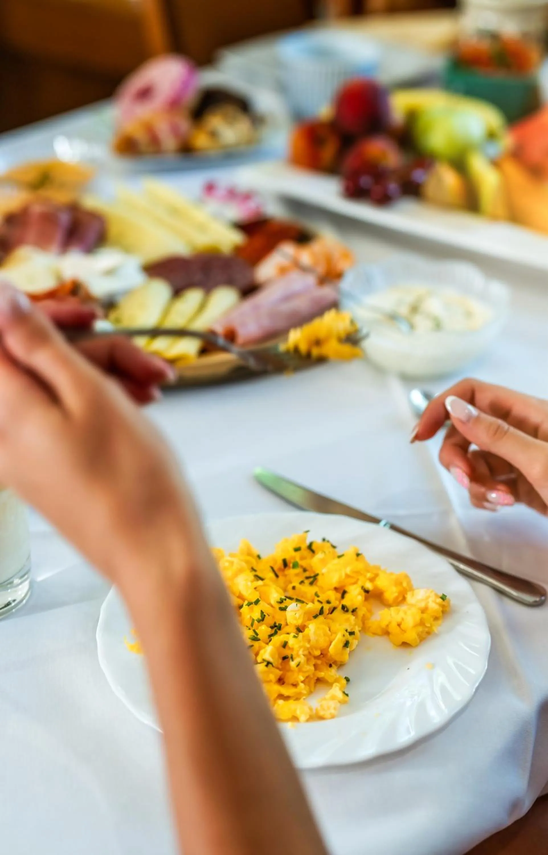 Breakfast in Hotel Villa Pax