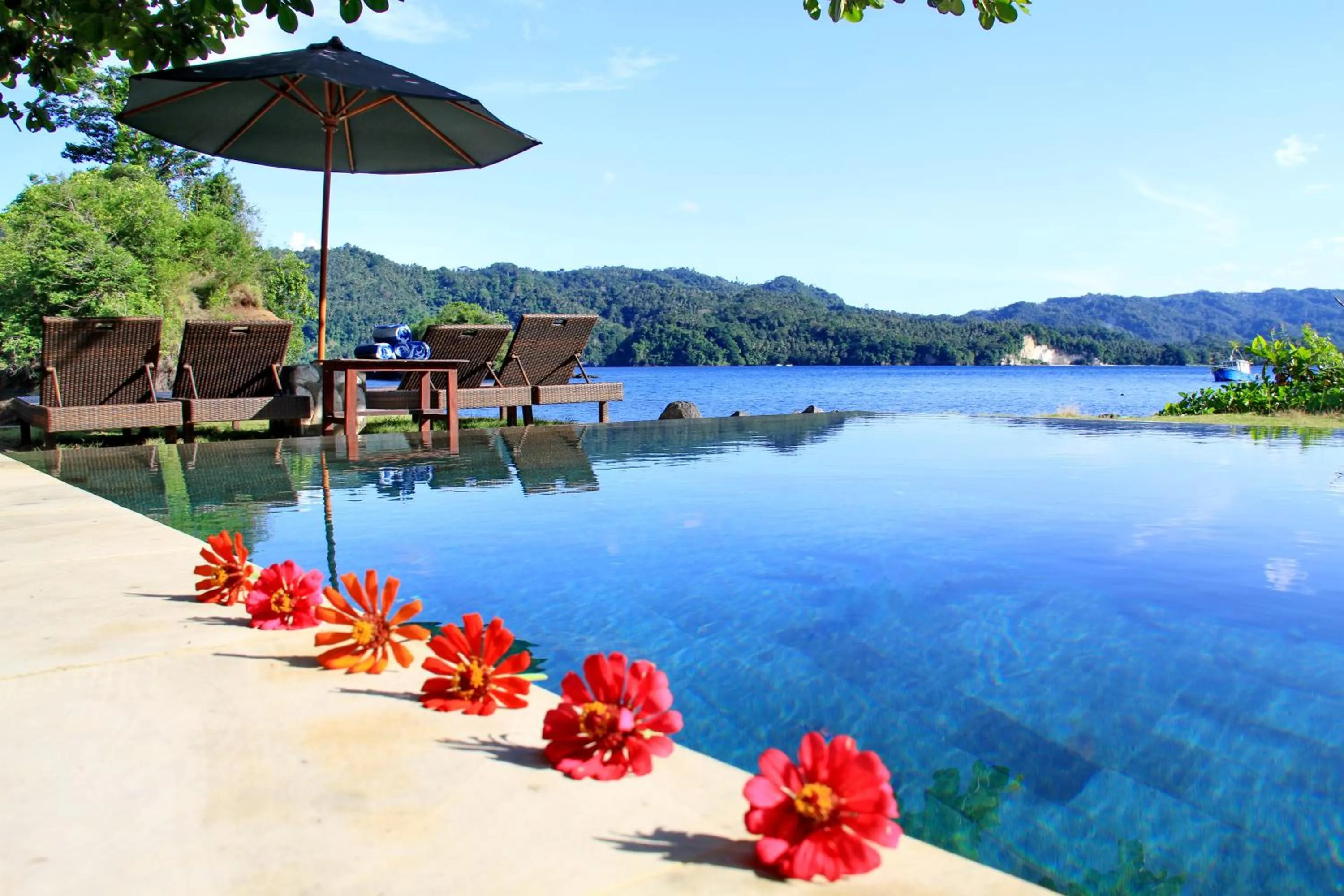Area and facilities in Cocotinos Lembeh a Boutique Dive Lodge