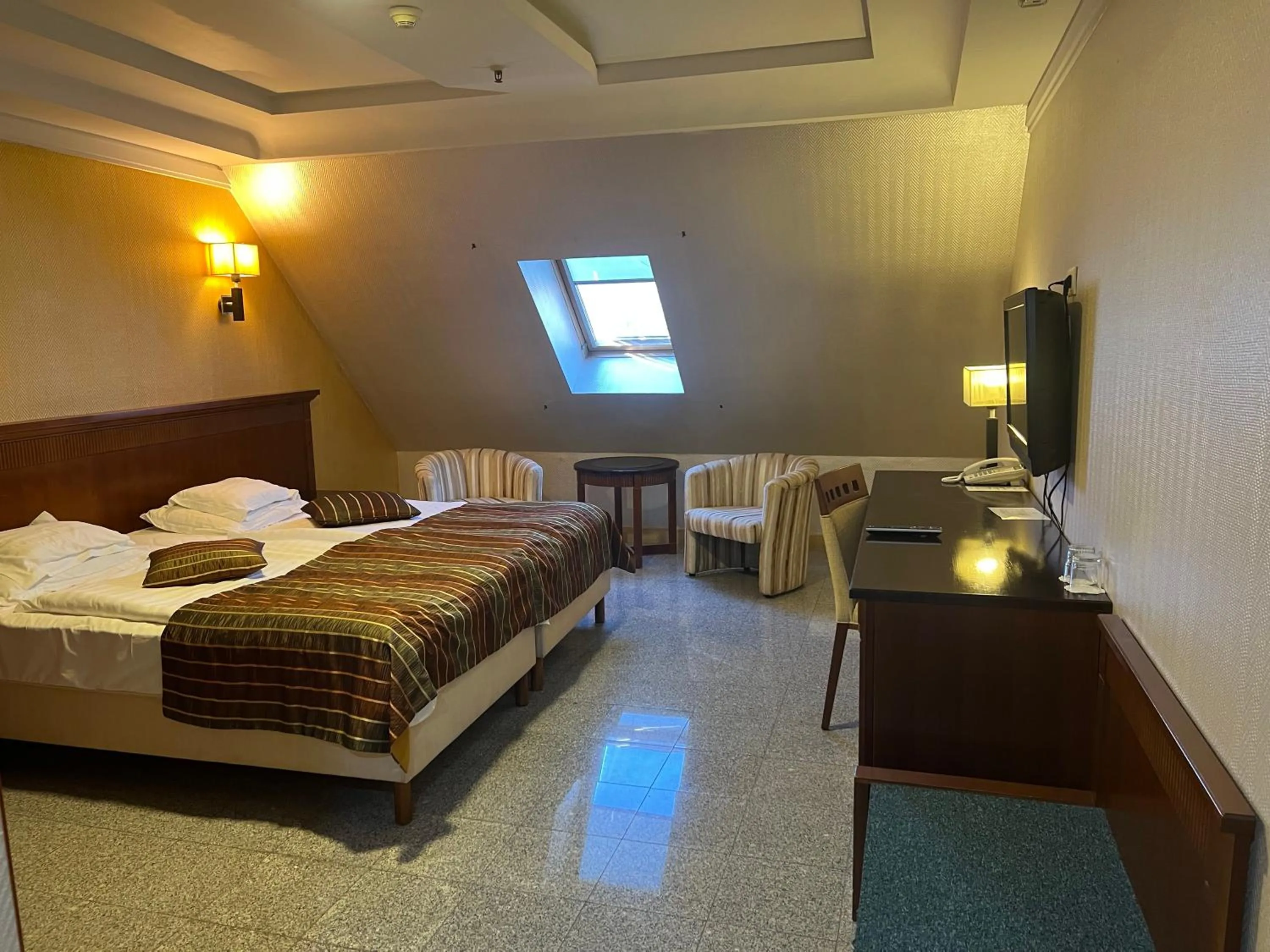 Bed in Actor Hotel Budapest