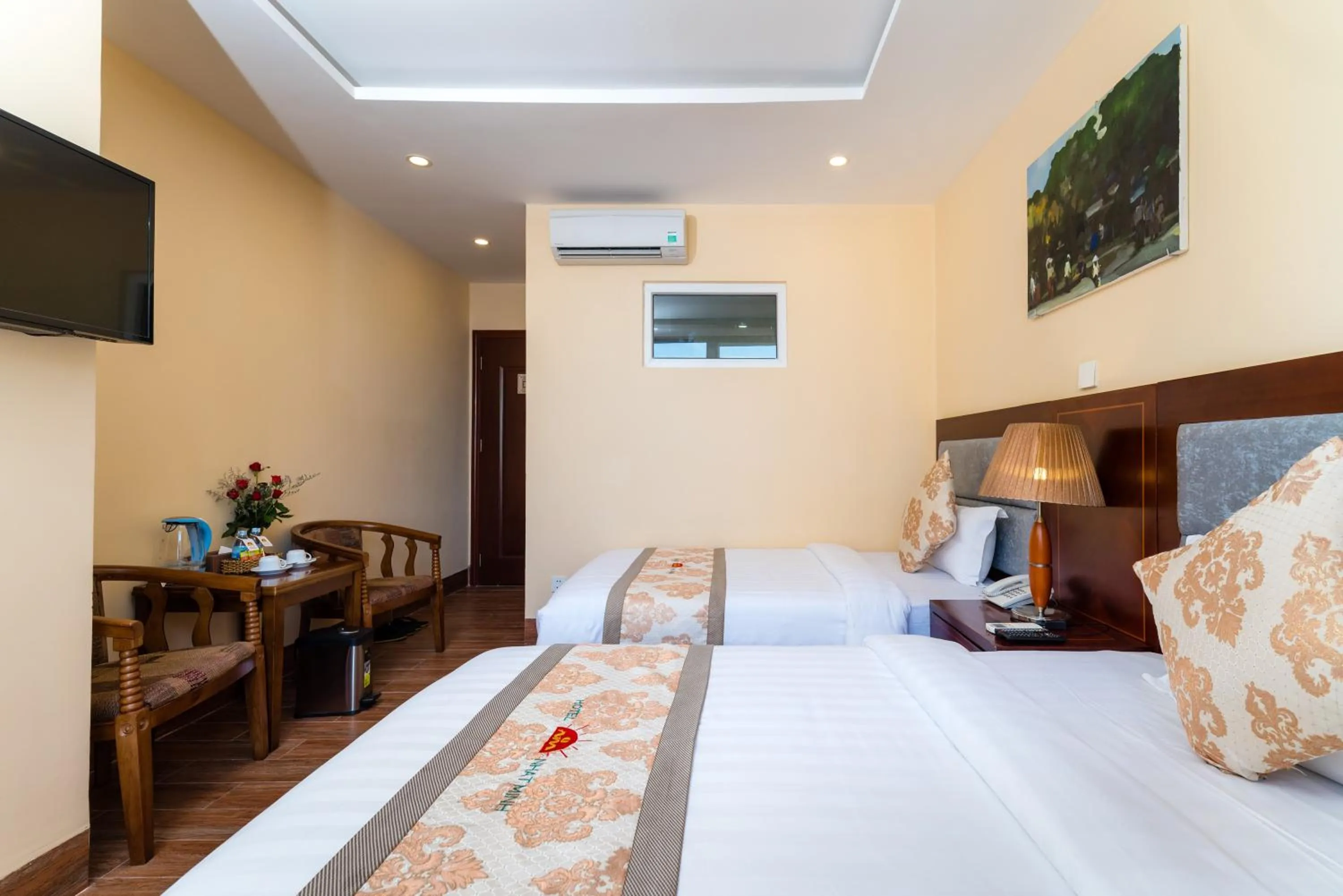 Photo of the whole room, Bed in Nhat Minh Hotel and Apartment