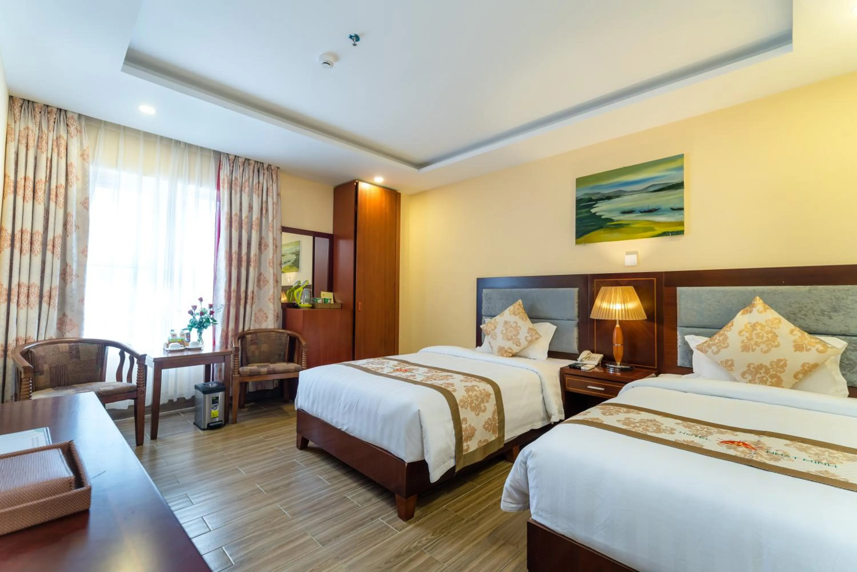Photo of the whole room, Bed in Nhat Minh Hotel and Apartment