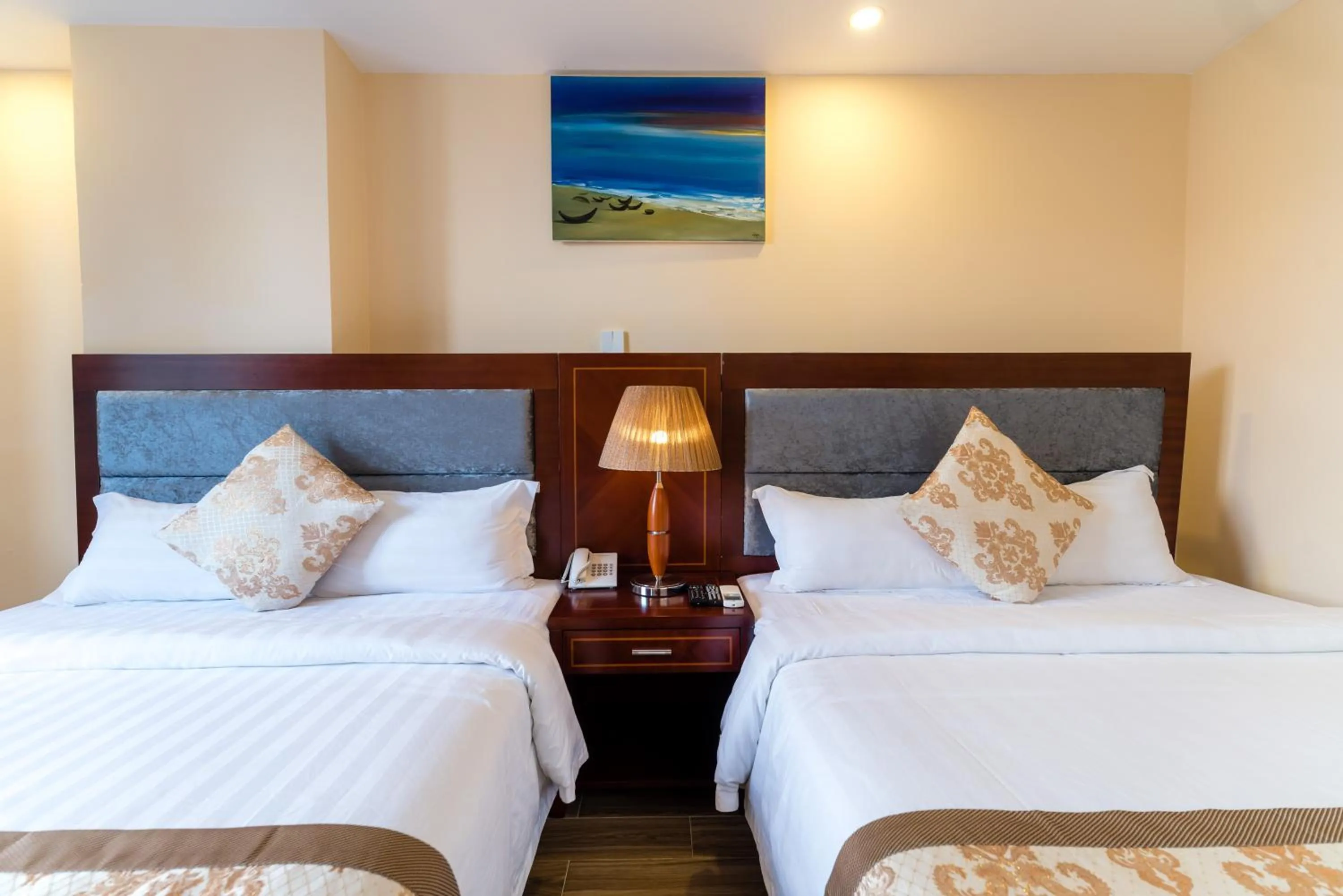 Photo of the whole room, Bed in Nhat Minh Hotel and Apartment