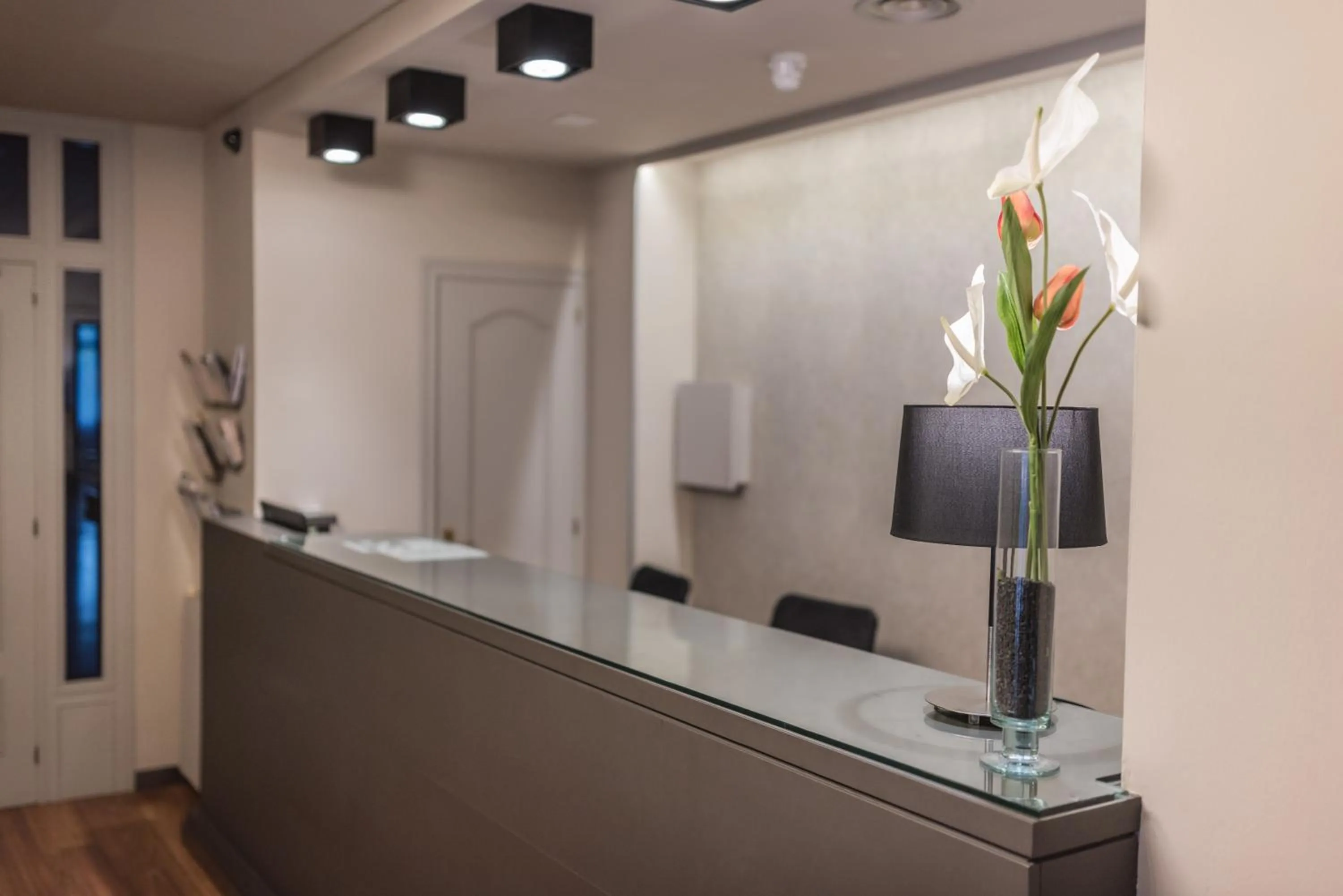 Lobby or reception in Hotel Terradets