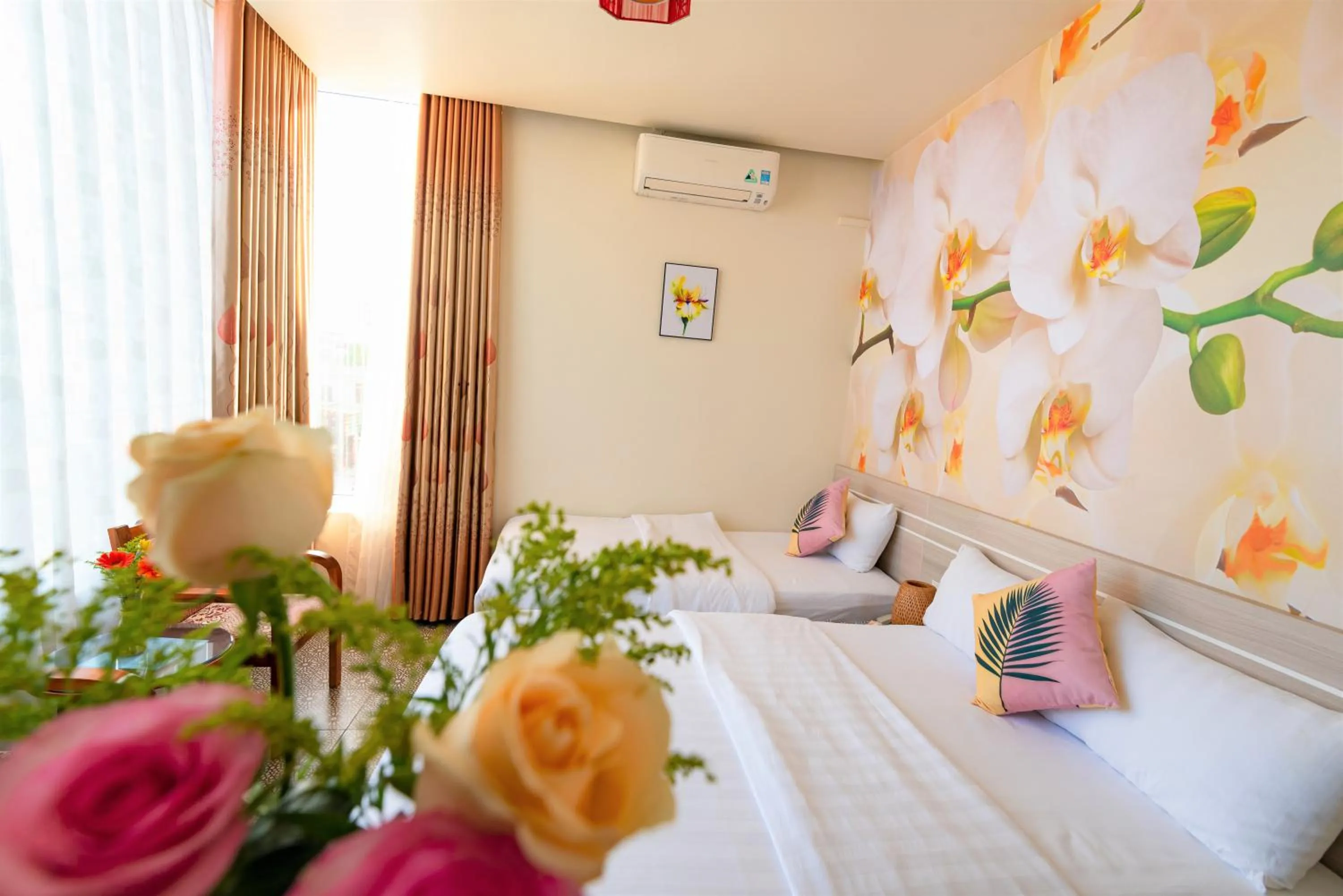 Bed in Flora Hotel Hue