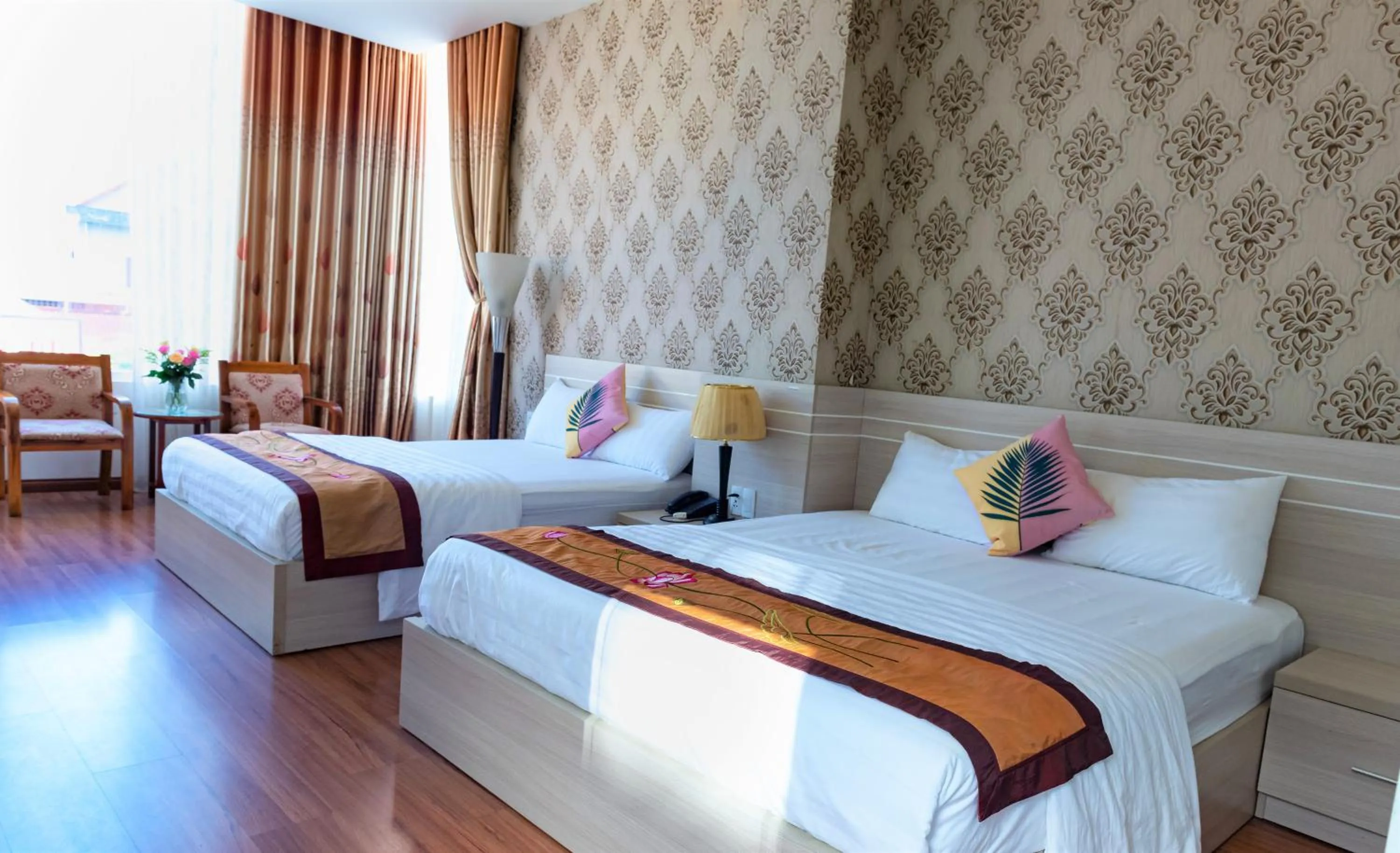 Bed in Flora Hotel Hue