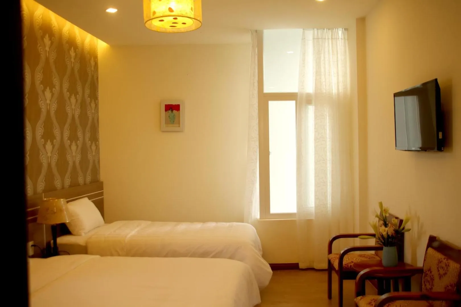 Bed in Flora Hotel Hue