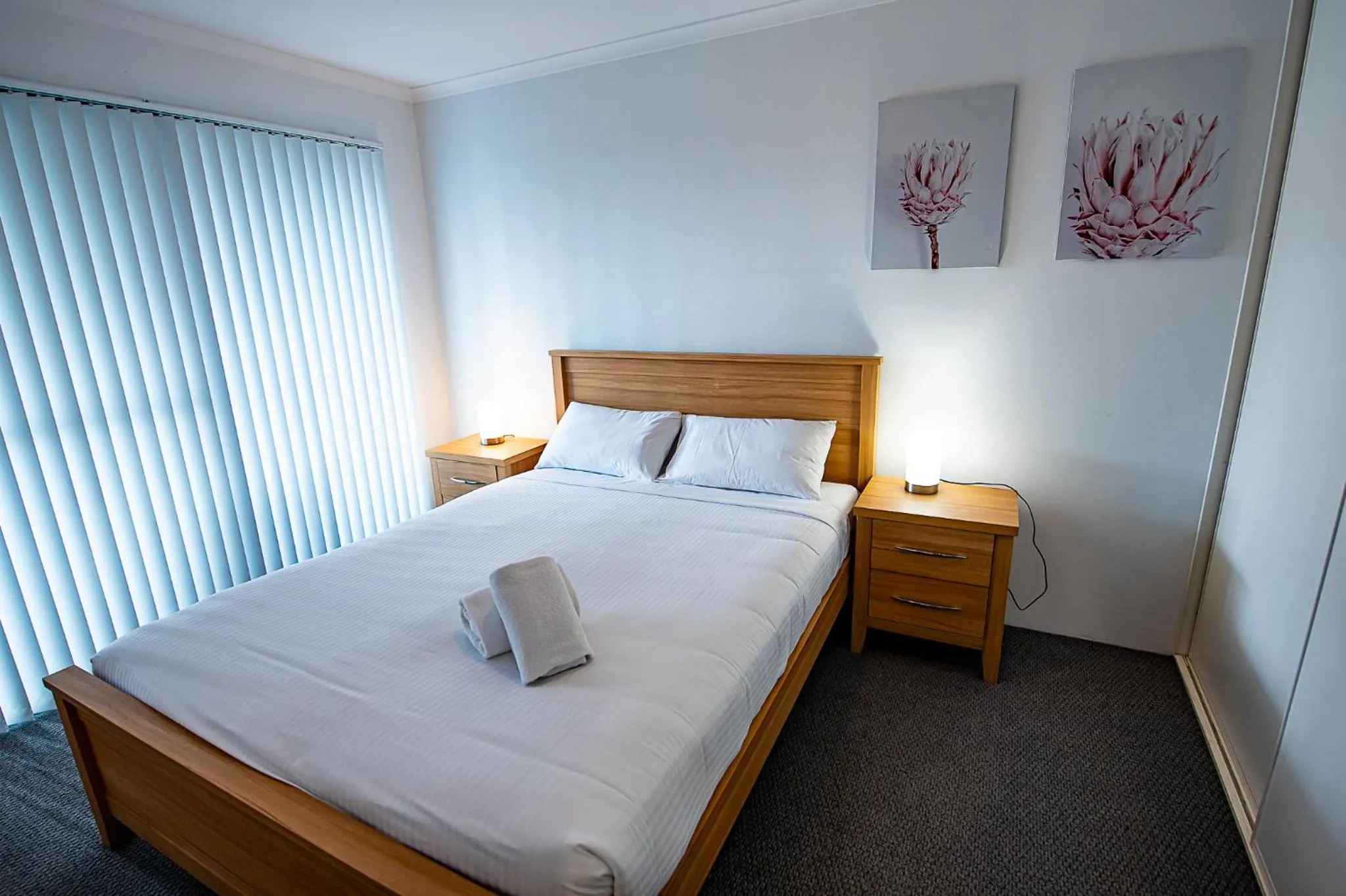 Bedroom, Bed in Dunsborough Beach Cottages