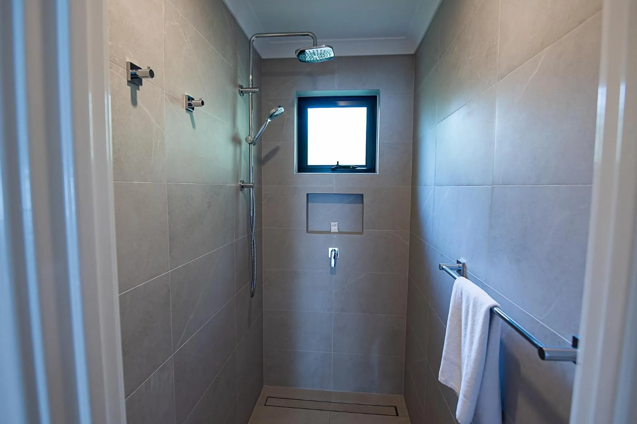 Shower in Dunsborough Beach Cottages