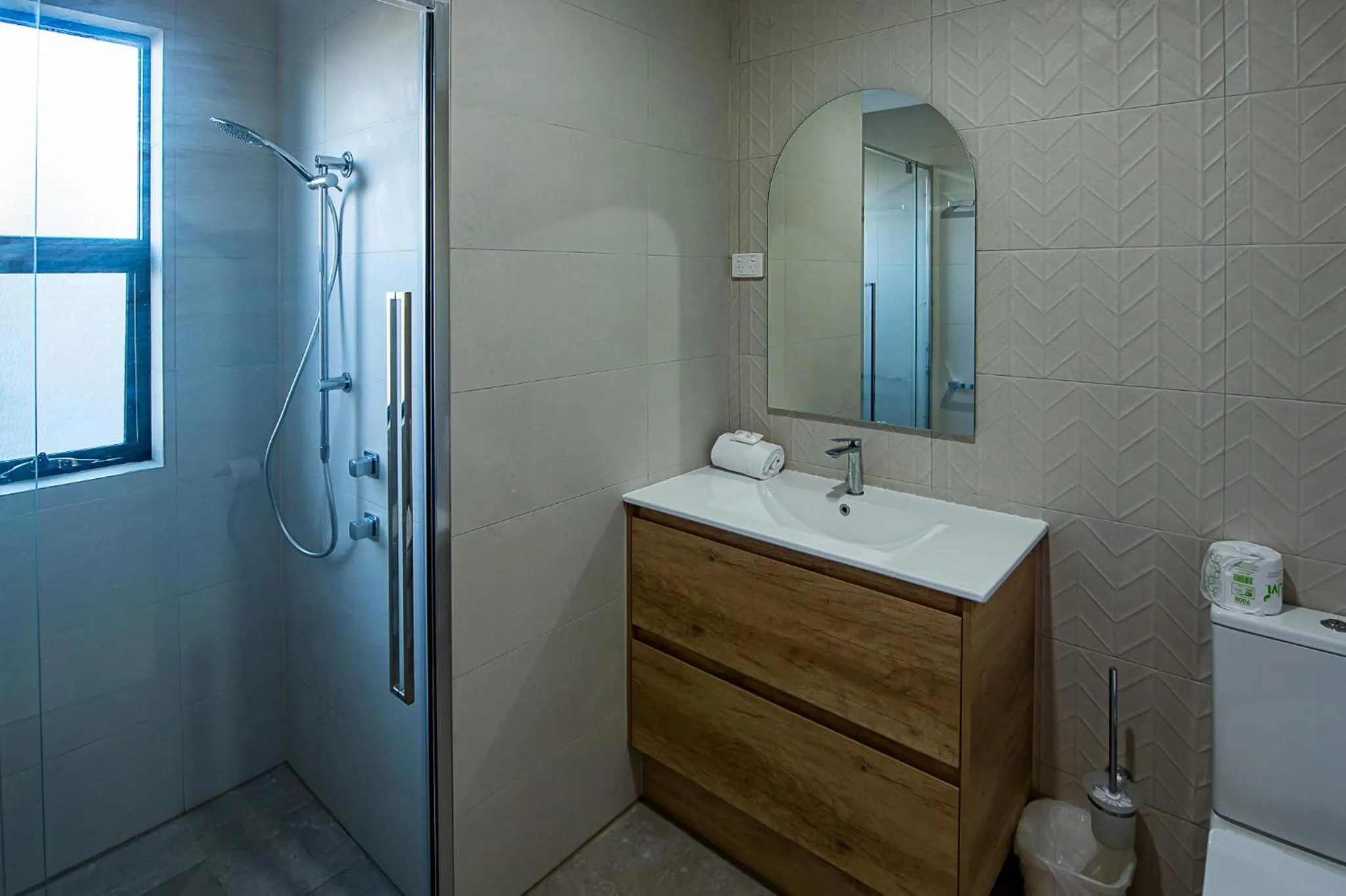 Shower in Dunsborough Beach Cottages