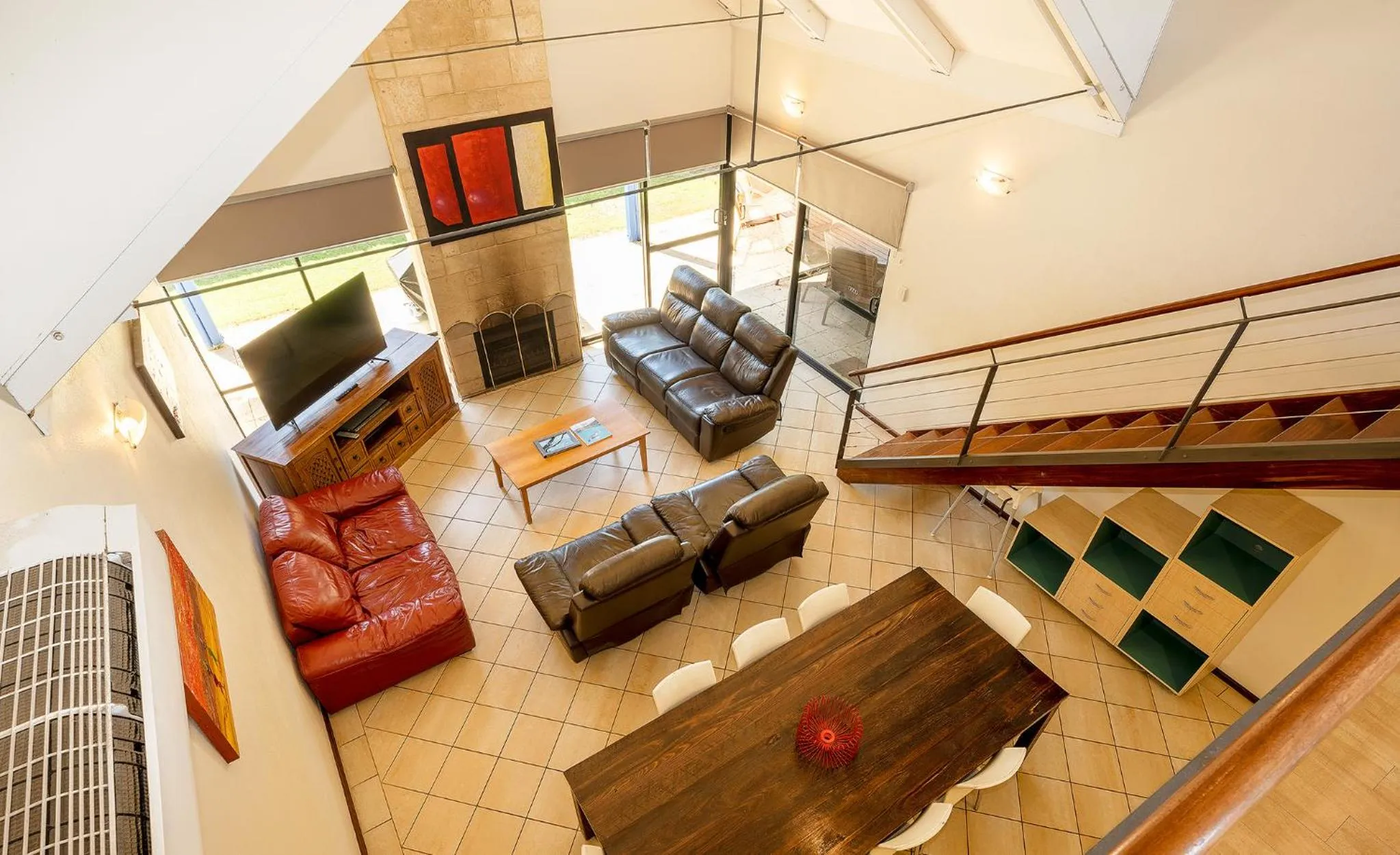 Living room in Dunsborough Beach Cottages