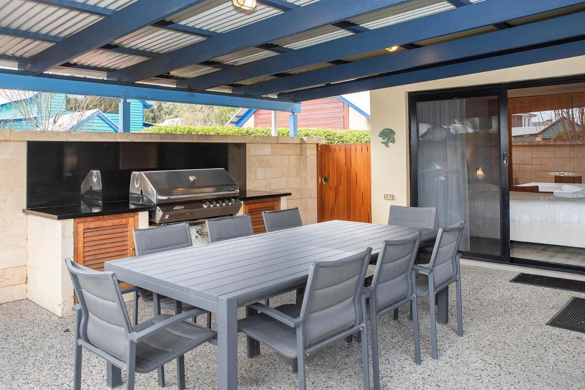 Patio in Dunsborough Beach Cottages