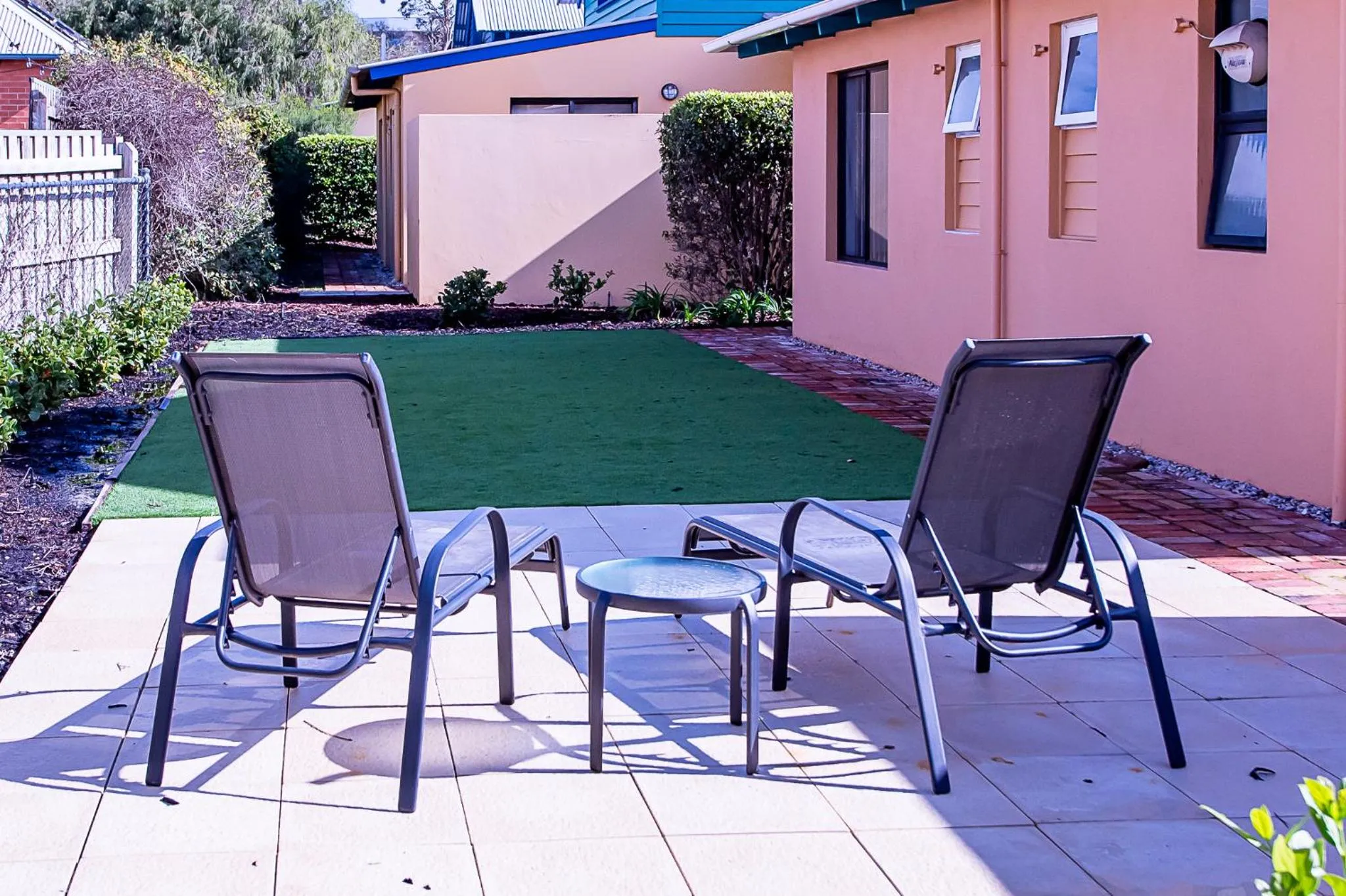 Seating area in Dunsborough Beach Cottages