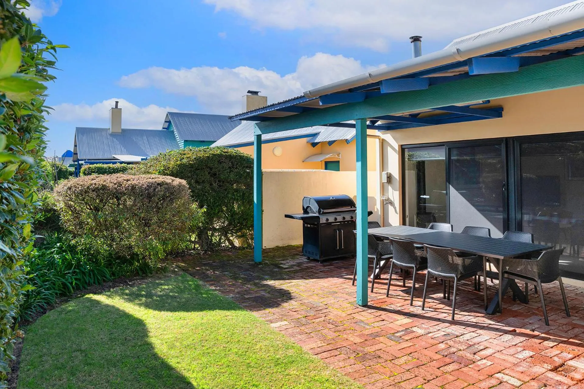Patio in Dunsborough Beach Cottages