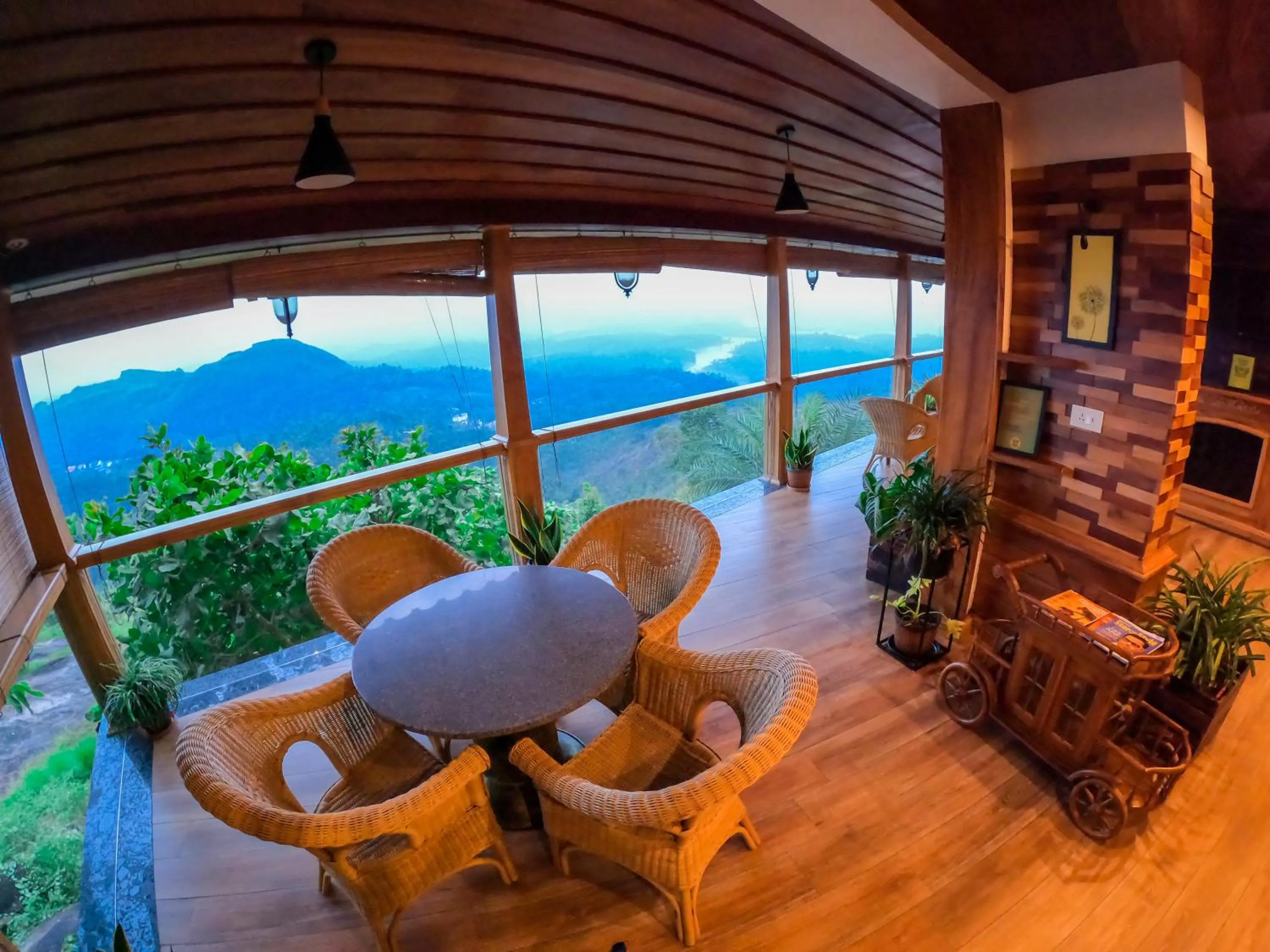 Garden view in Mount Xanadu Resorts