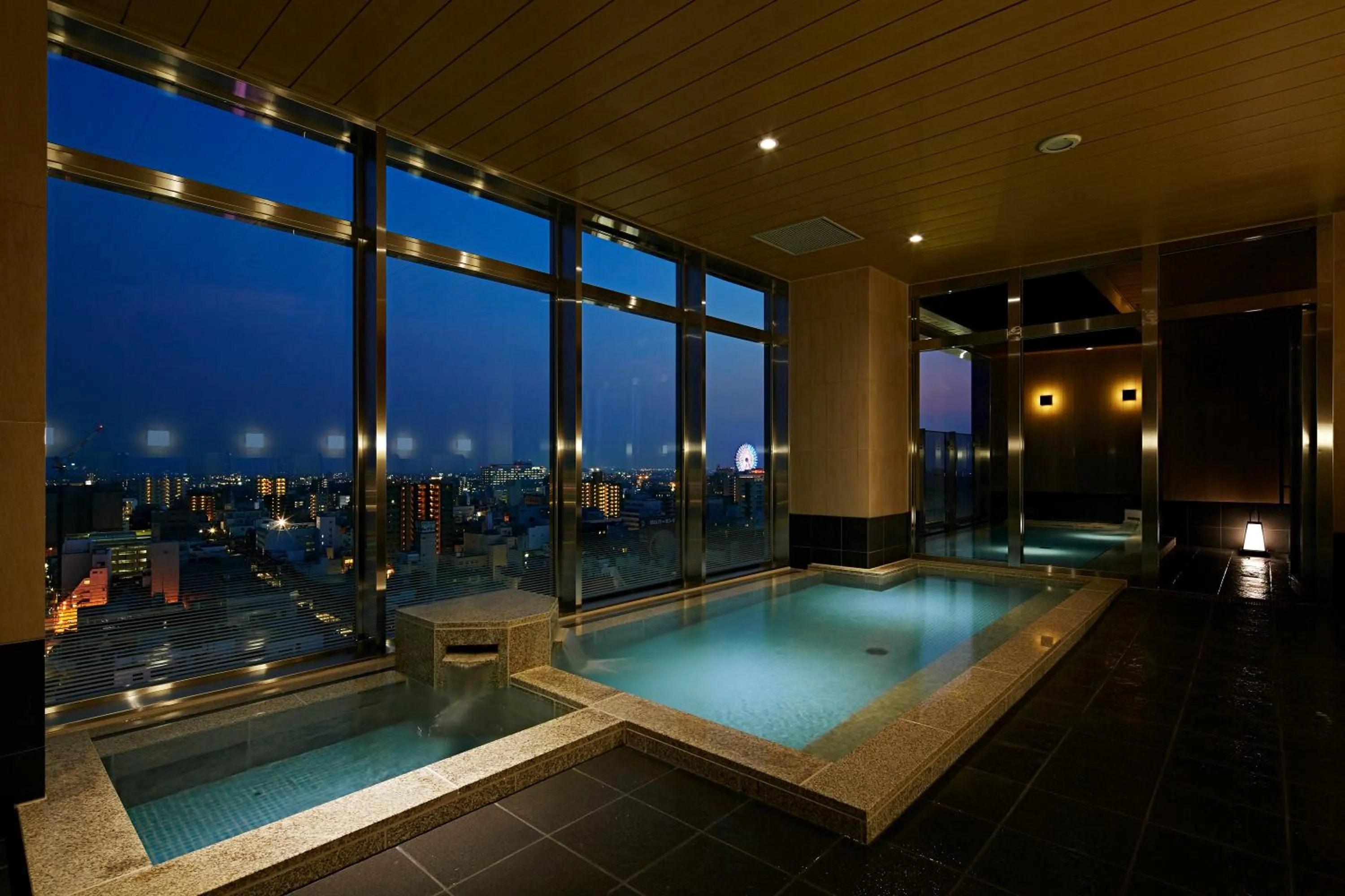 Open Air Bath in Candeo Hotels Matsuyama Okaido