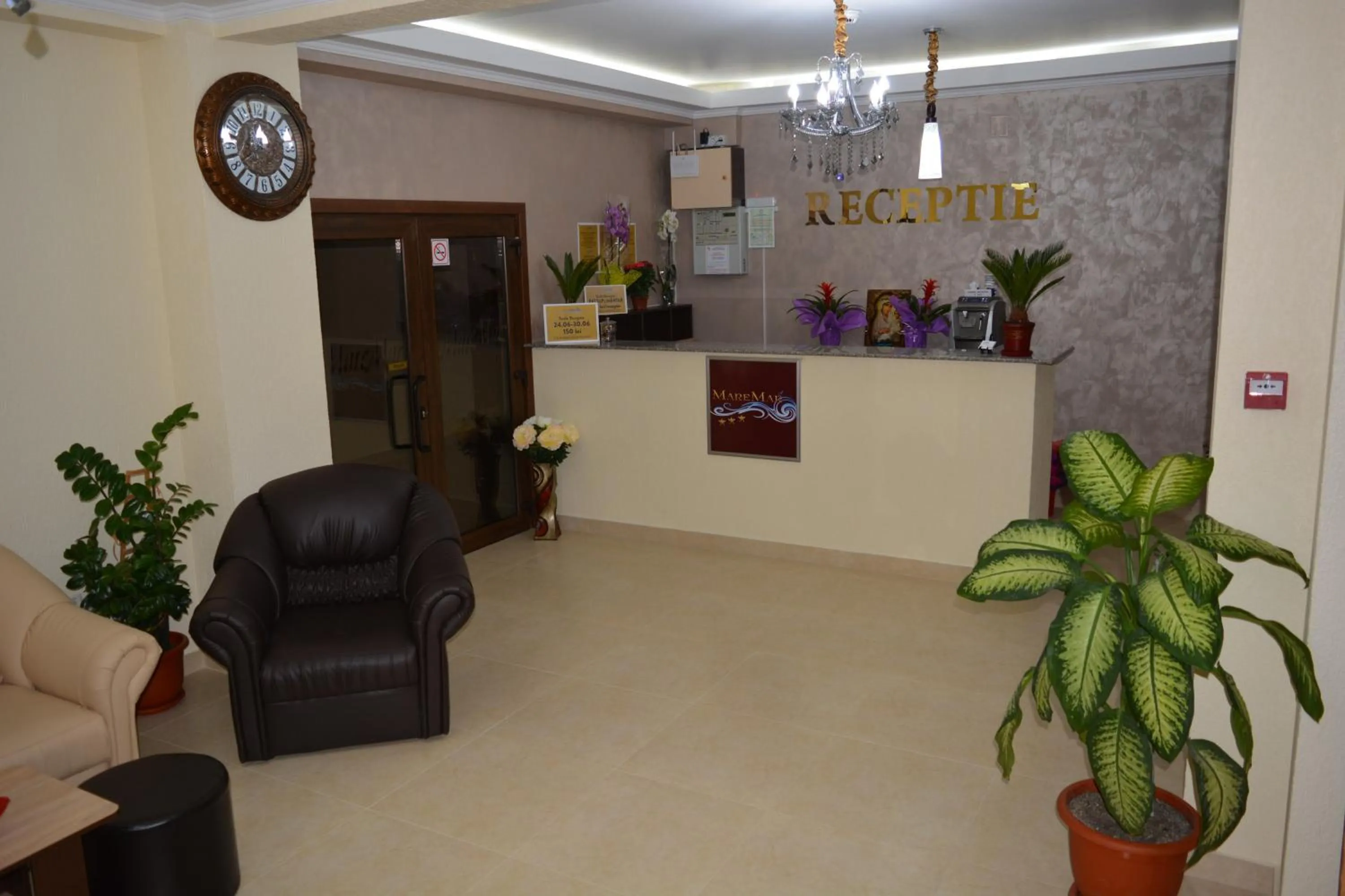 Lobby or reception in Hotel MareMar