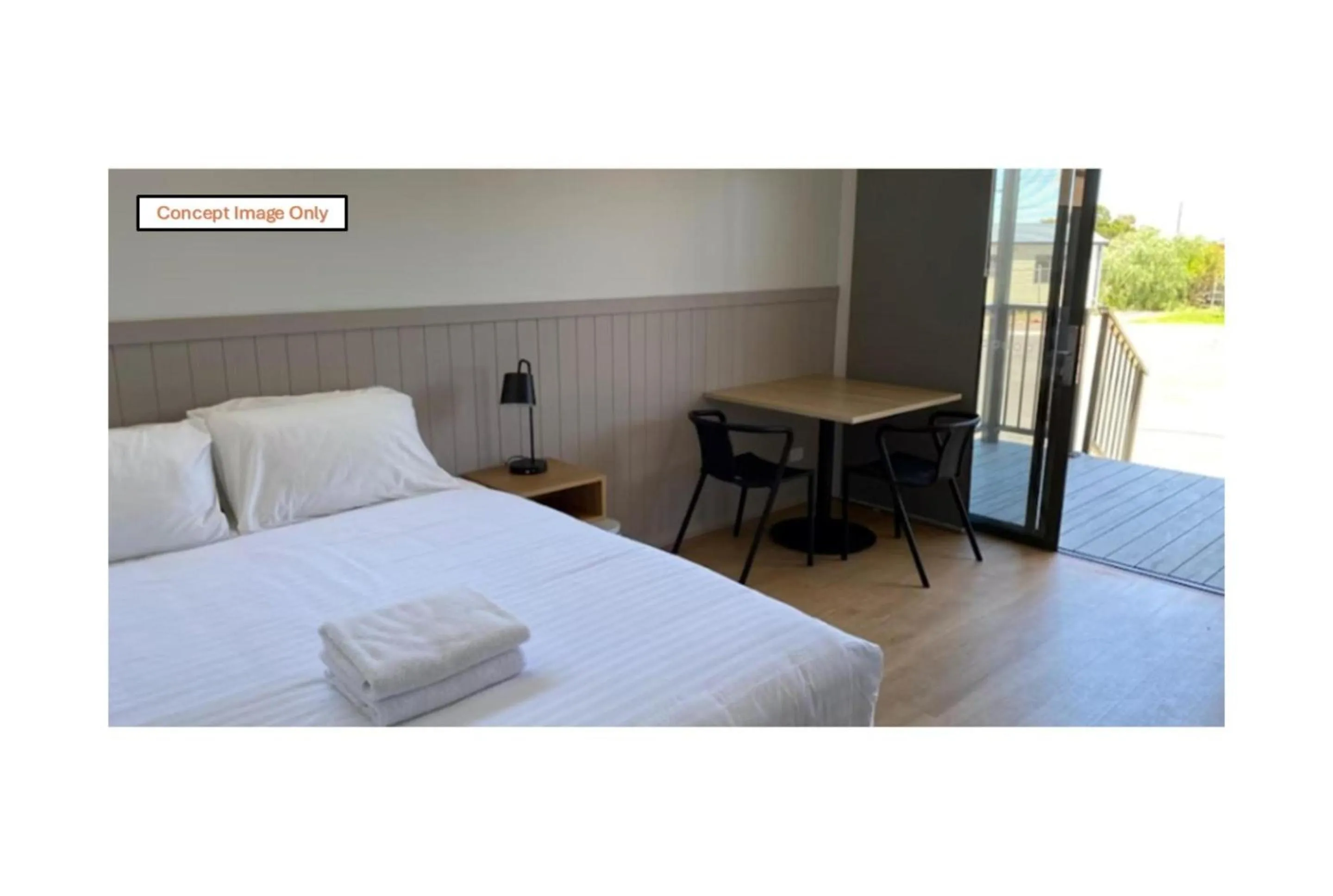 Floor plan, Bed in Discovery Parks - Carnarvon