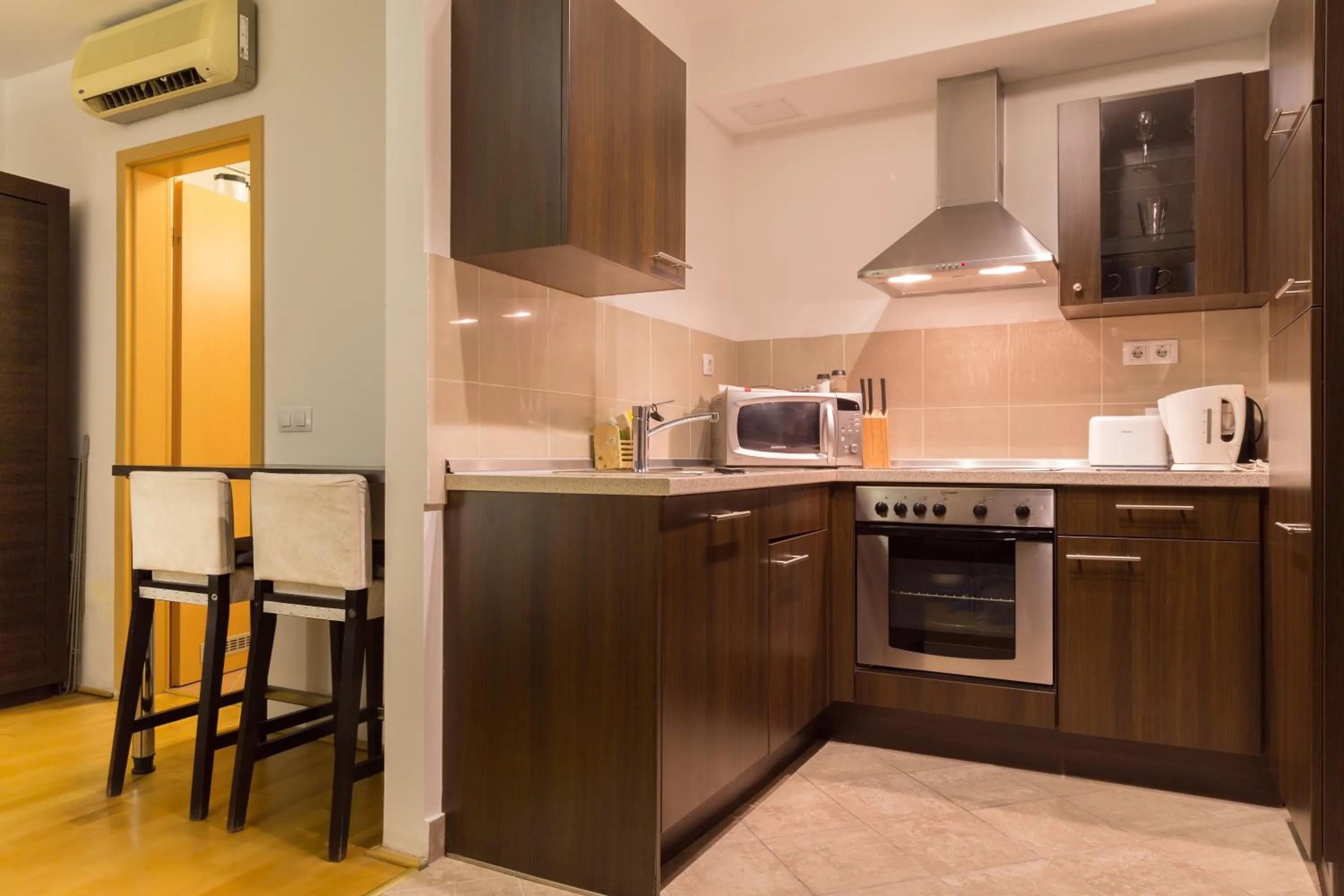 Kitchen or kitchenette in Gozsdu Court Budapest