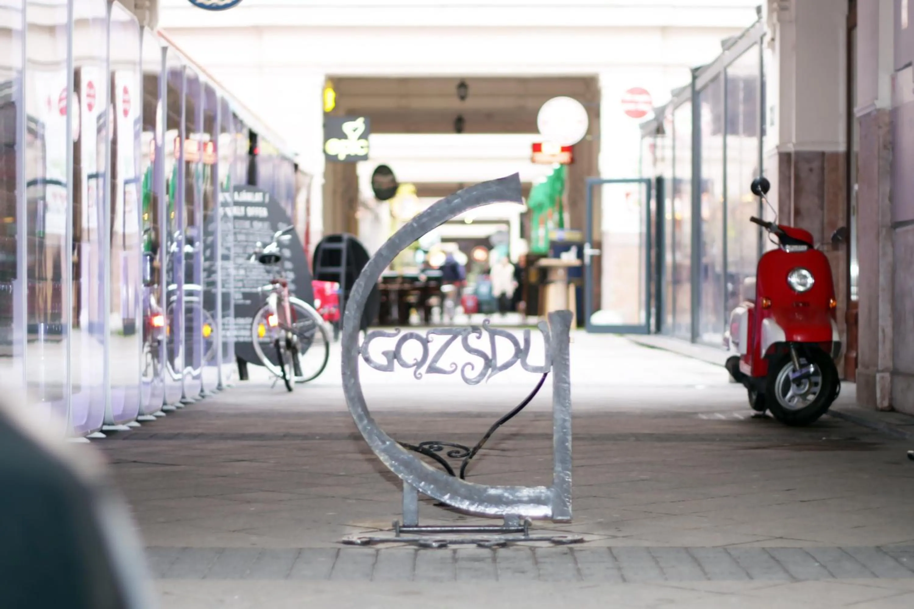 Area and facilities in Gozsdu Court Budapest