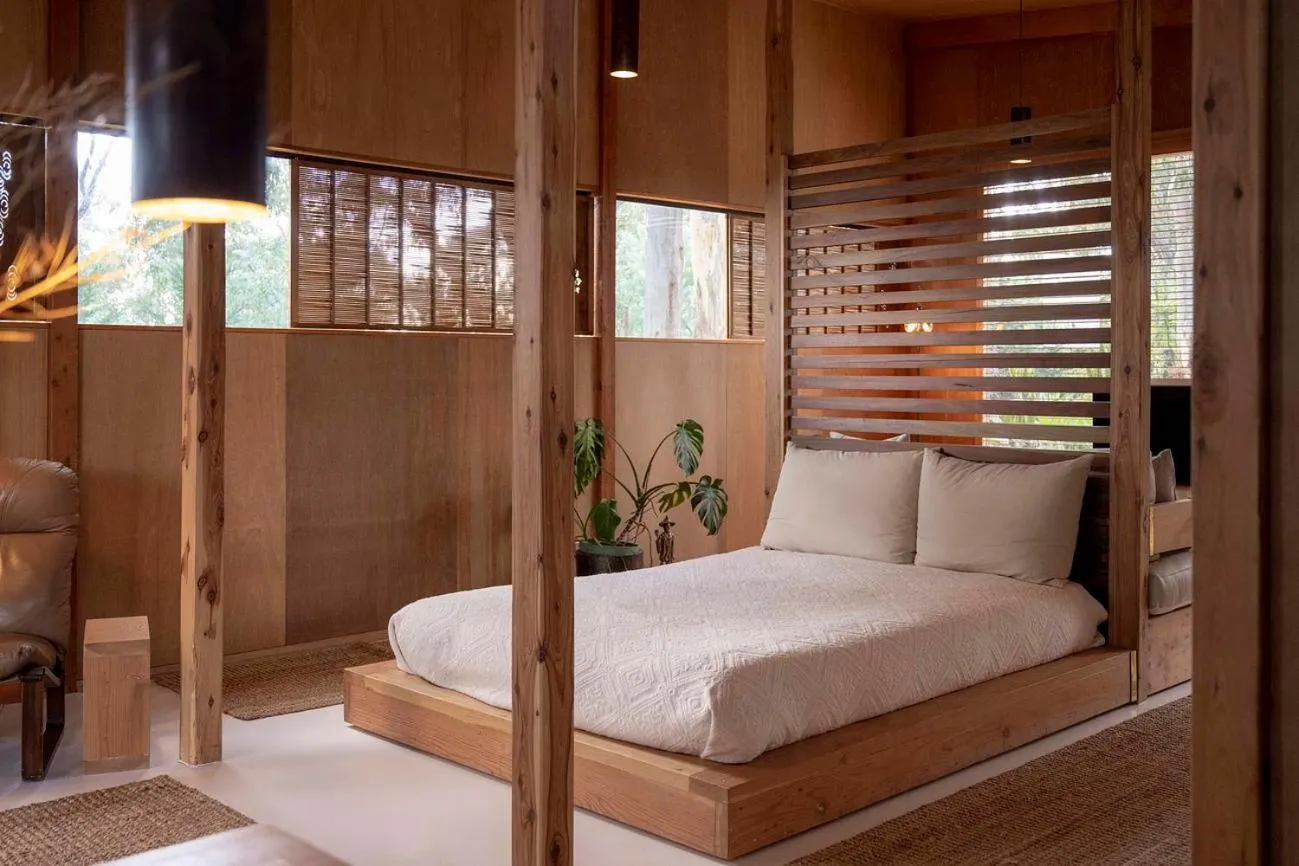 Bed in be&be castlemaine