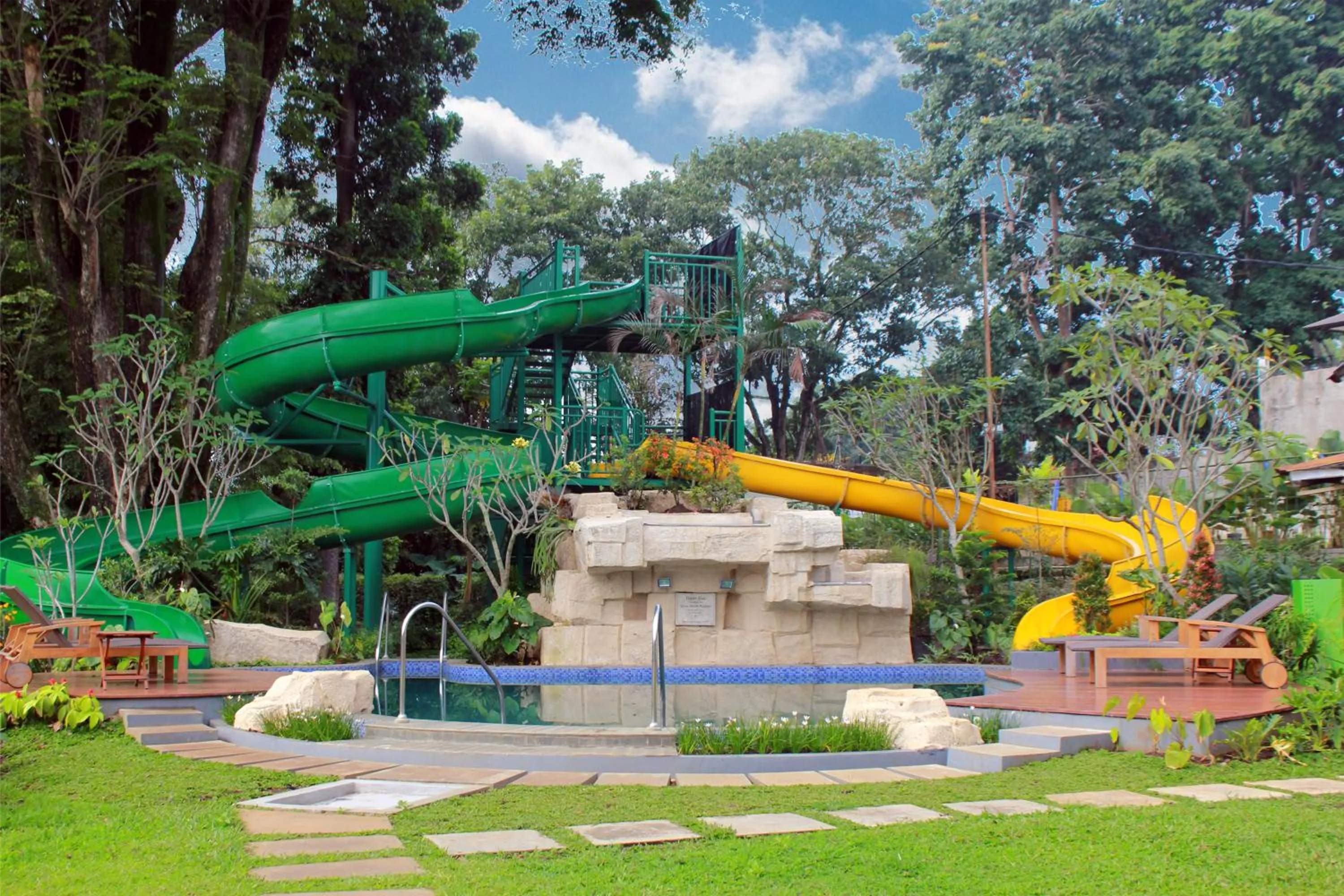Children play ground in Concordia Hotel Bumi Sangkuriang Bandung