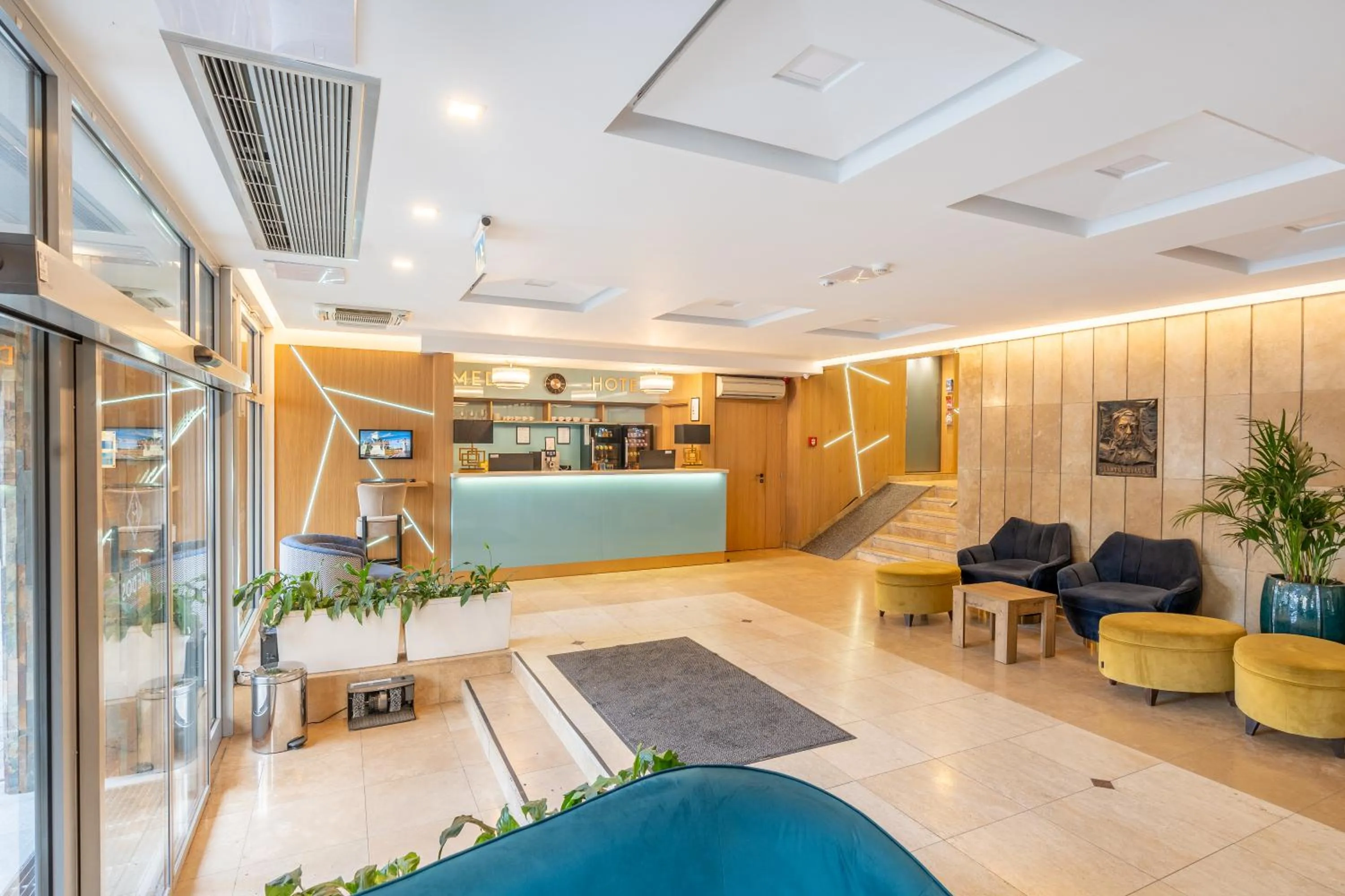 Lobby or reception in Medos Hotel