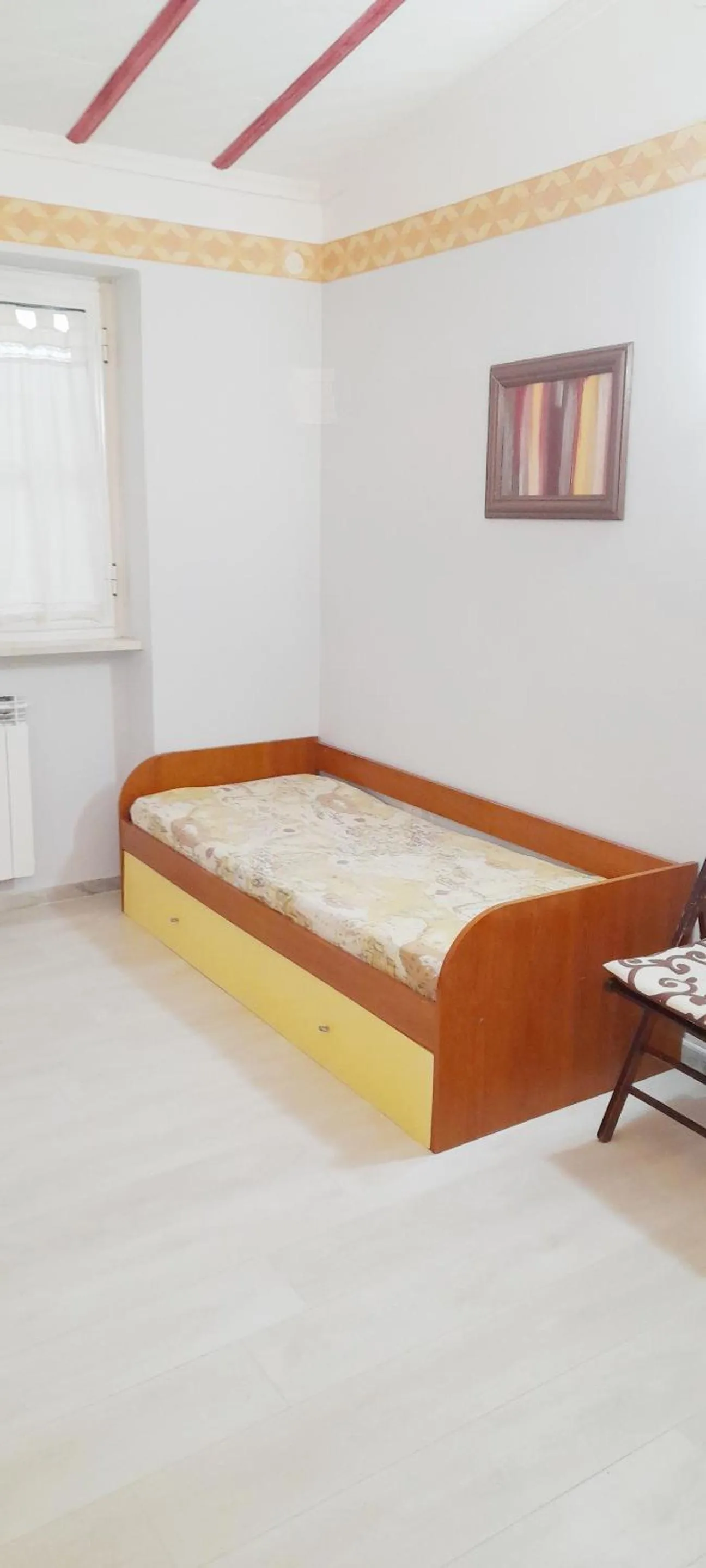 Living room, Bed in A casa tua Ostia Antica