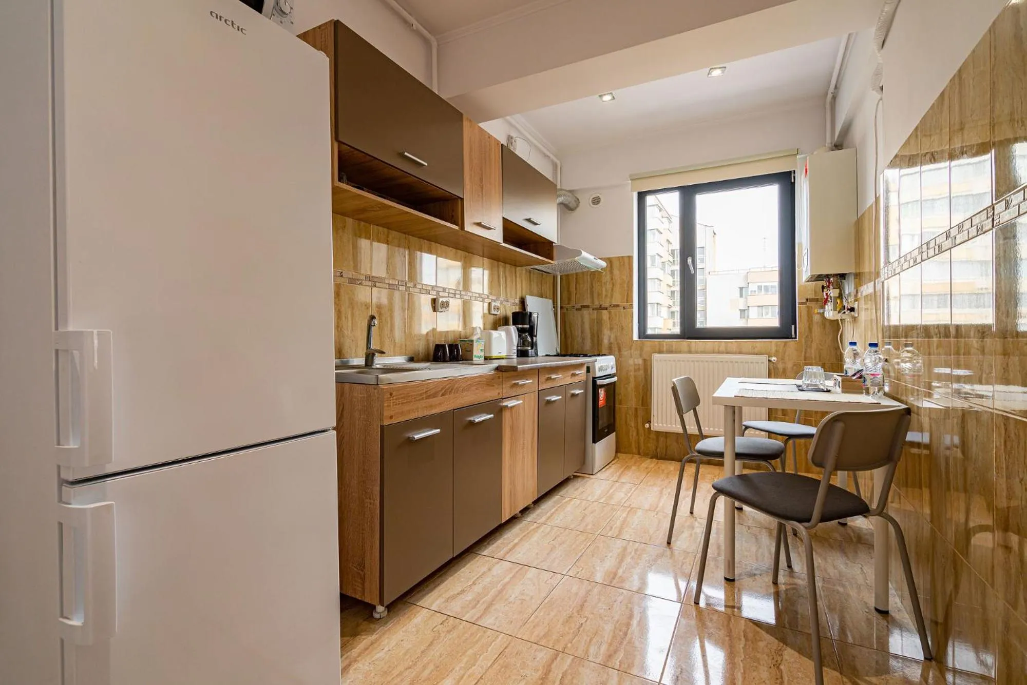 Kitchen or kitchenette in Lujerului Studio