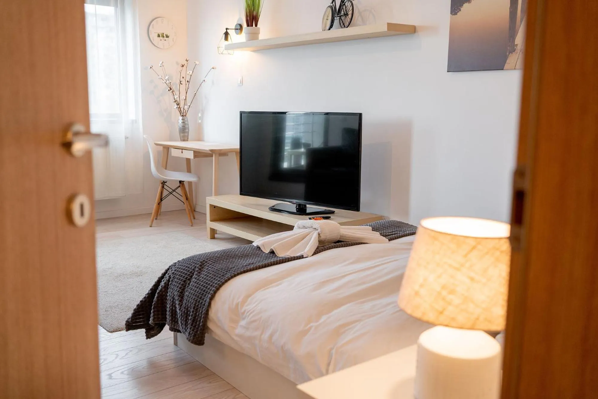 Bedroom, Bed in Lujerului Studio