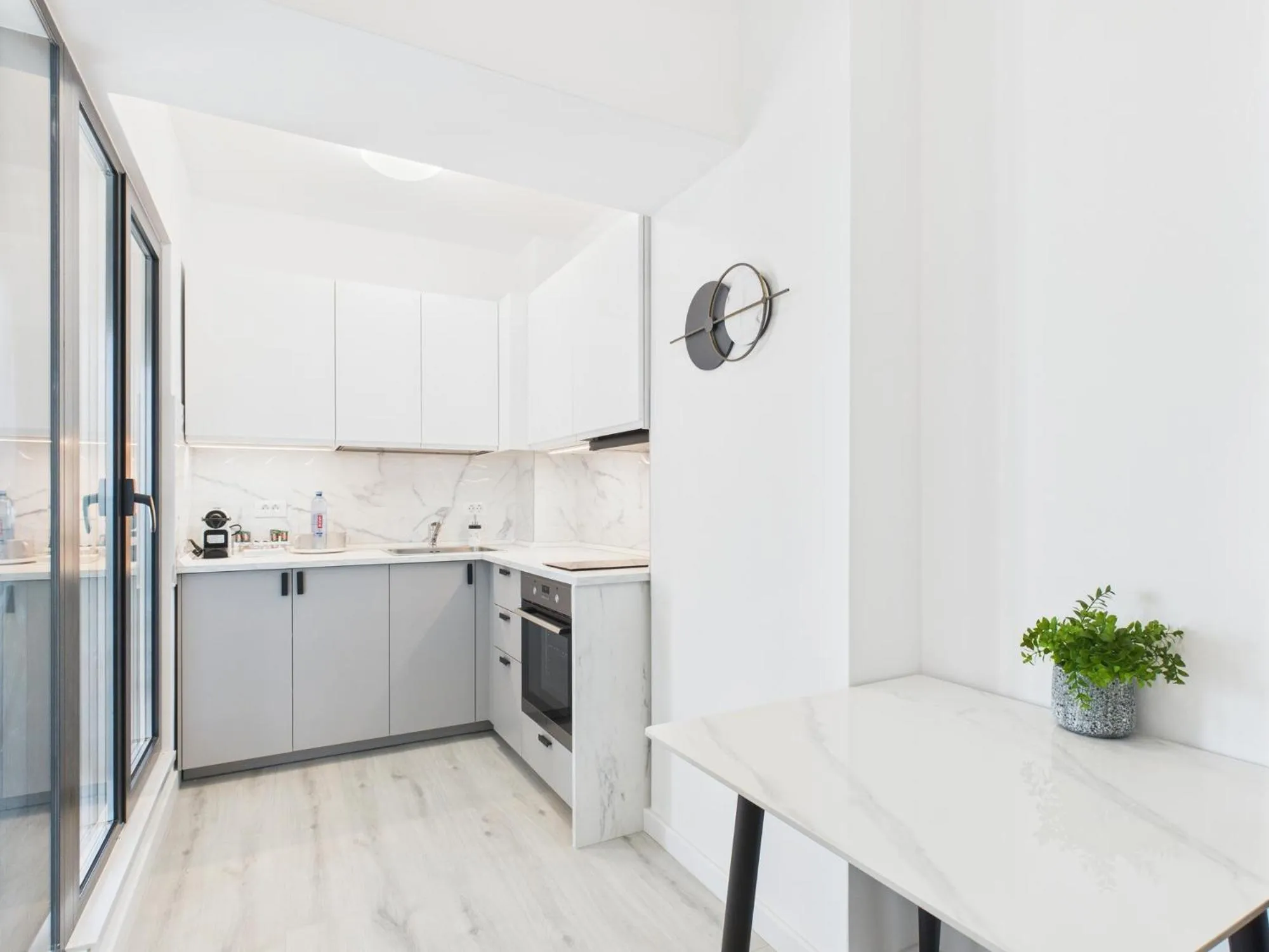 kitchen in Lujerului Studio