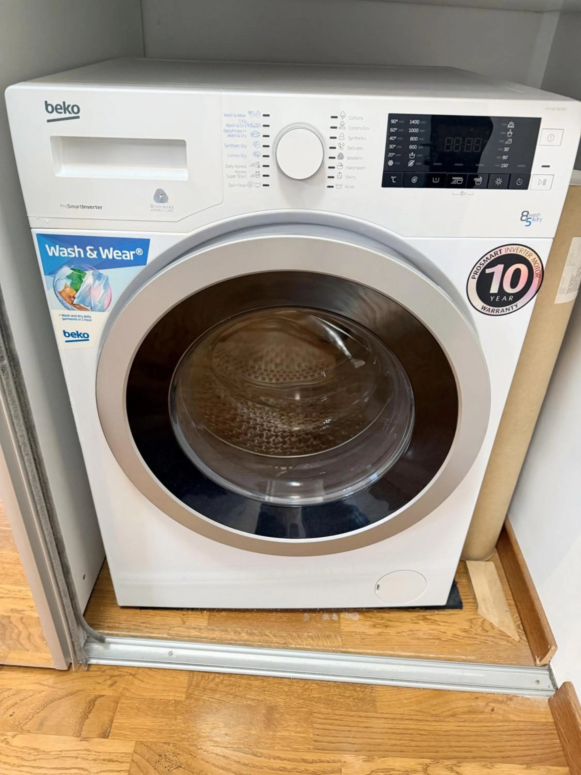 washing machine in Lujerului Studio