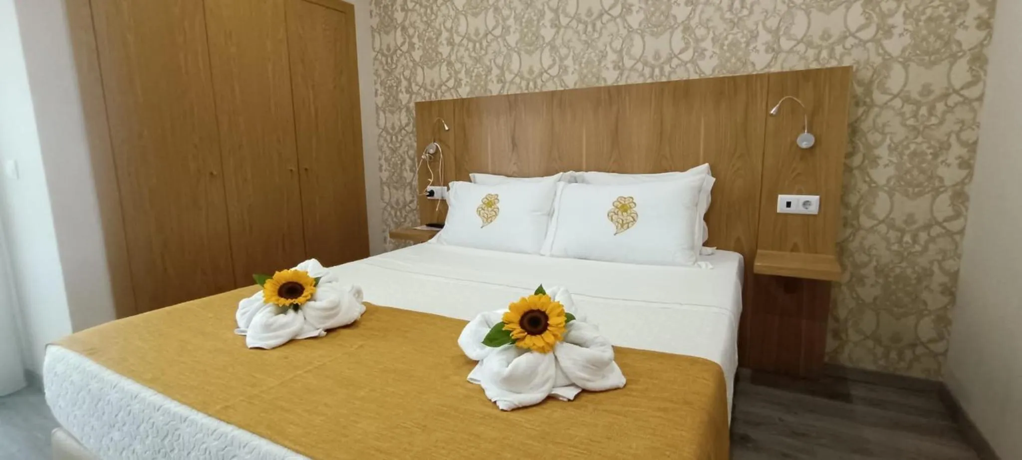 Bed in Hotel Império do Norte