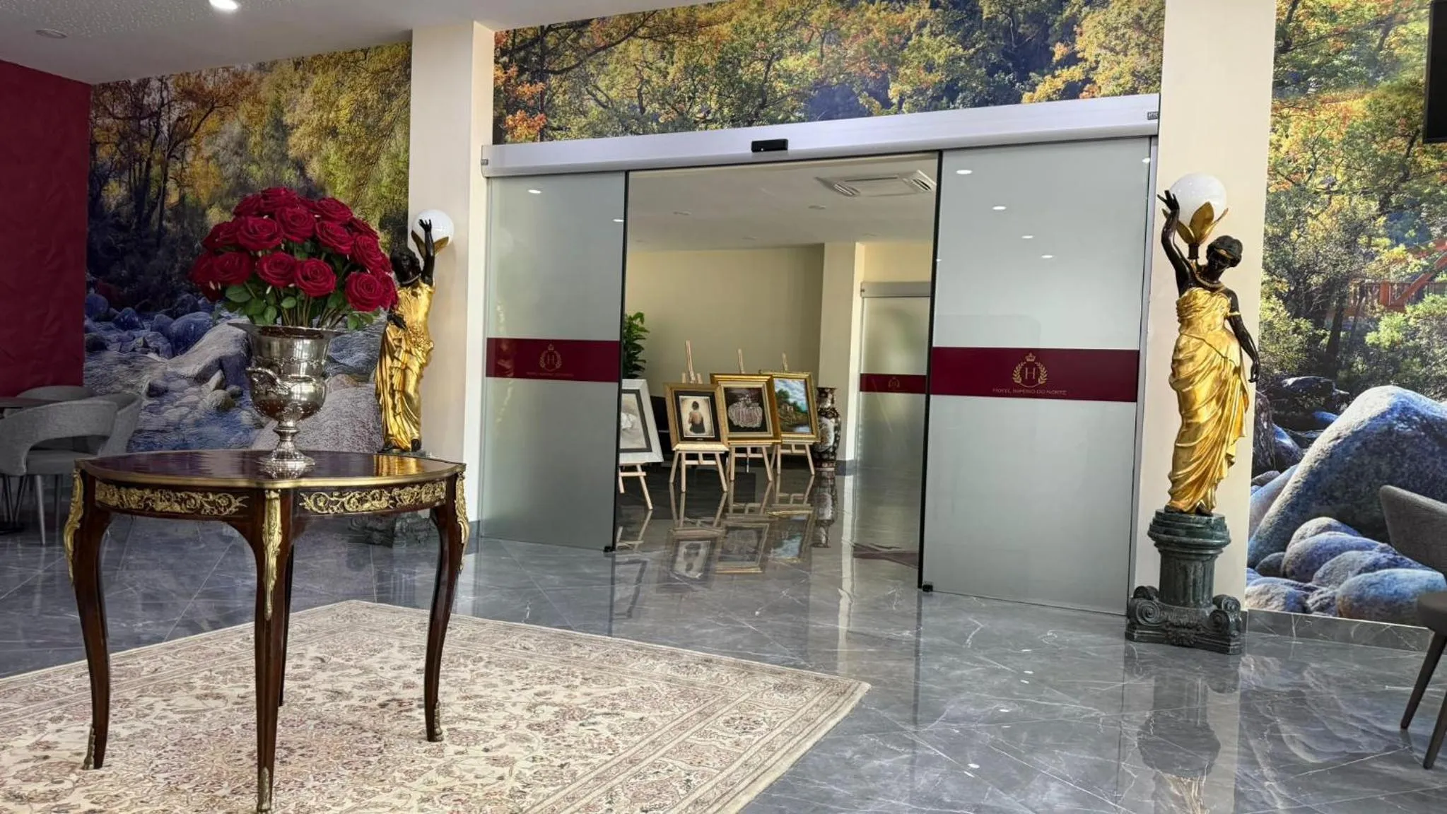 Living room in Hotel Império do Norte