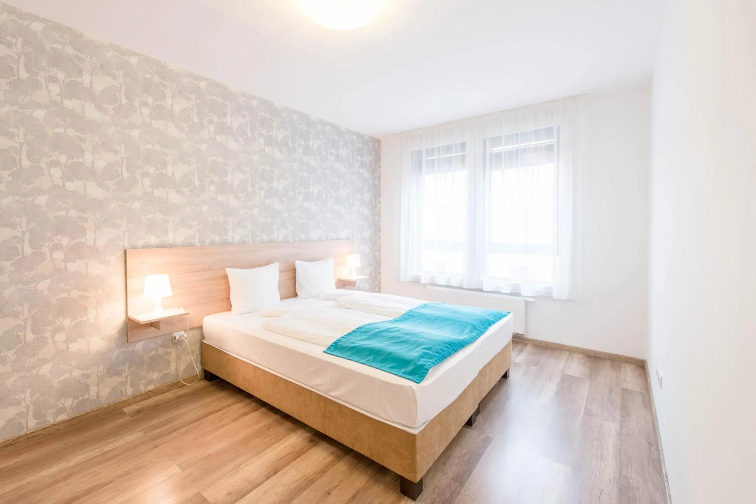 Bedroom, Bed in Mango Apartments