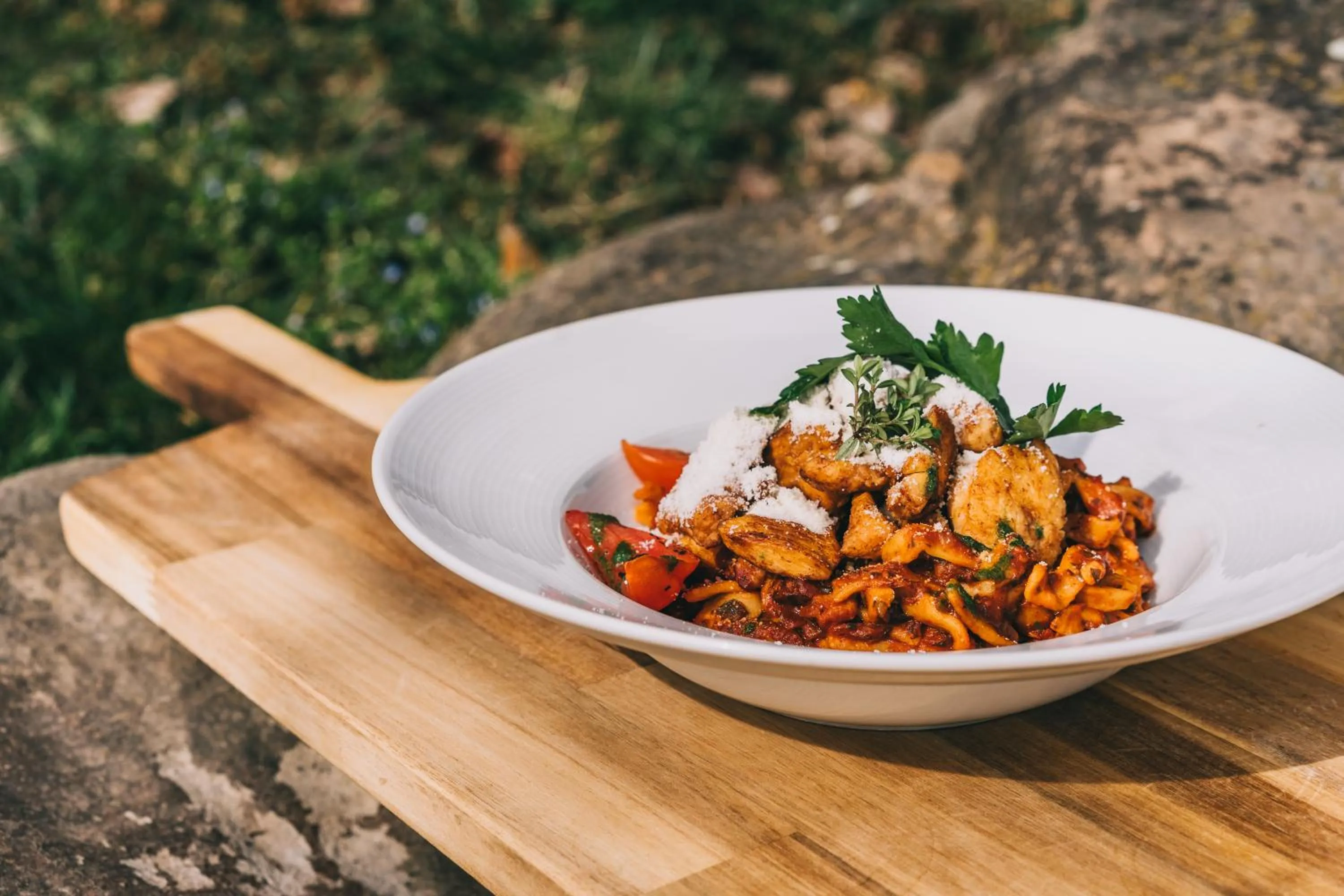 Food in Matild Country Hotel