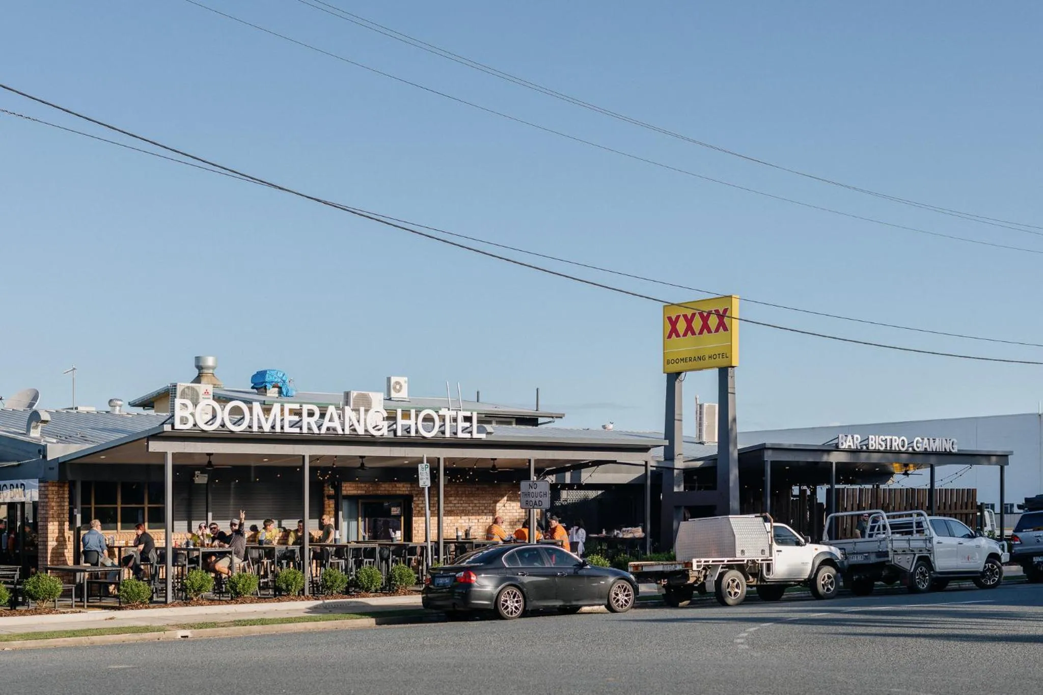 Property building in Boomerang Hotel