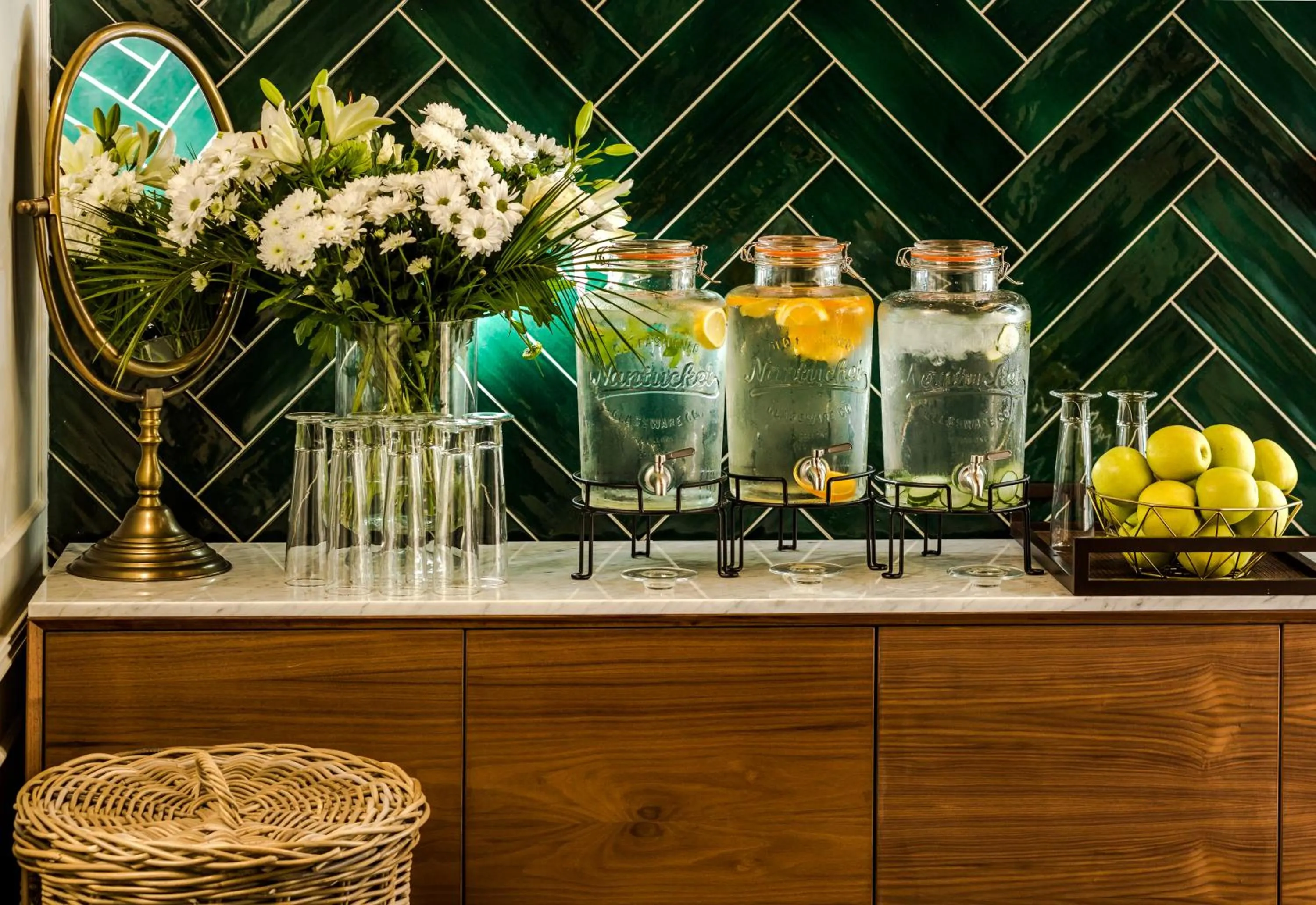 Decorative detail in Hotel Brown Beach House & Spa