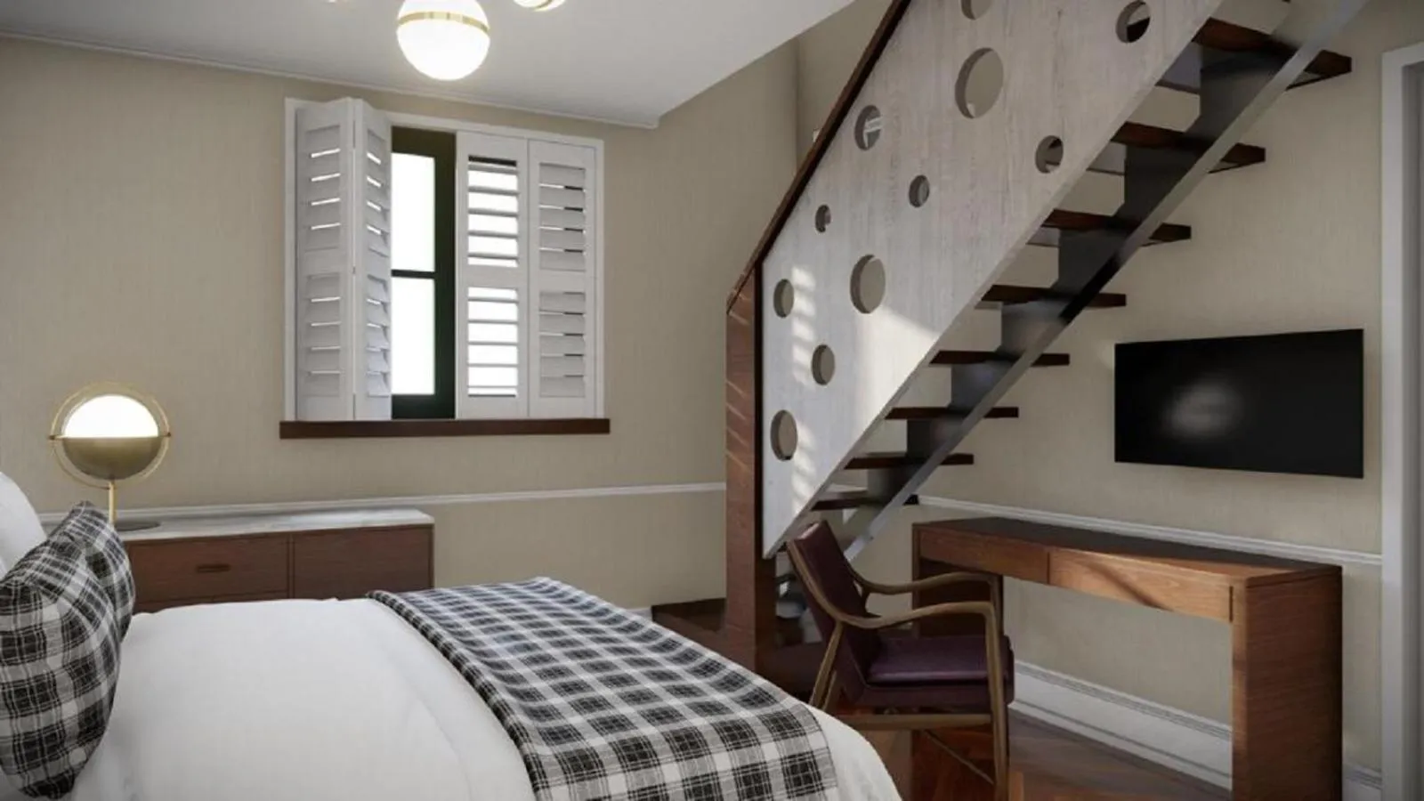 Decorative detail, Bed in Hotel Brown Beach House & Spa