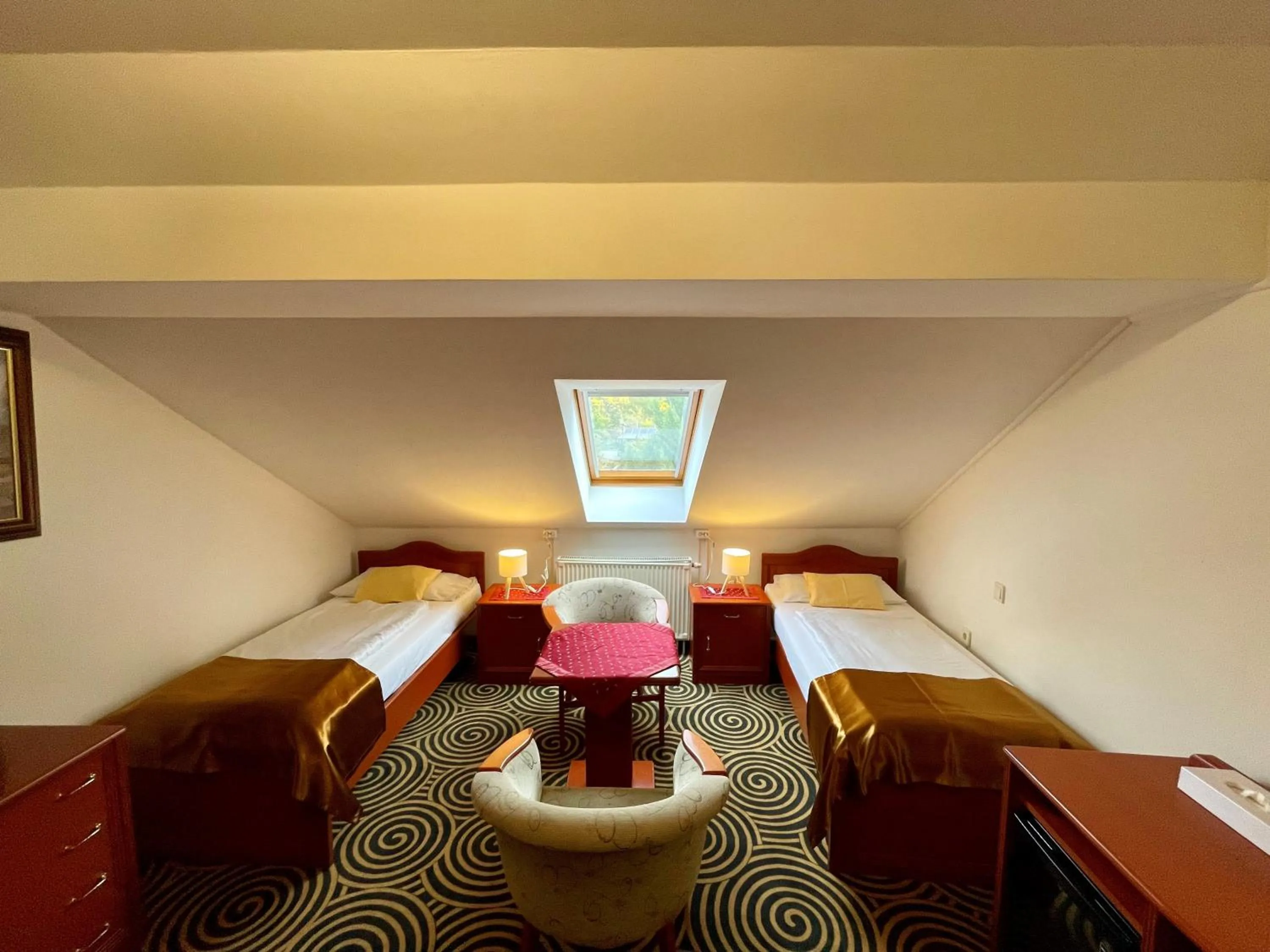 Bed in Sándor Hotel